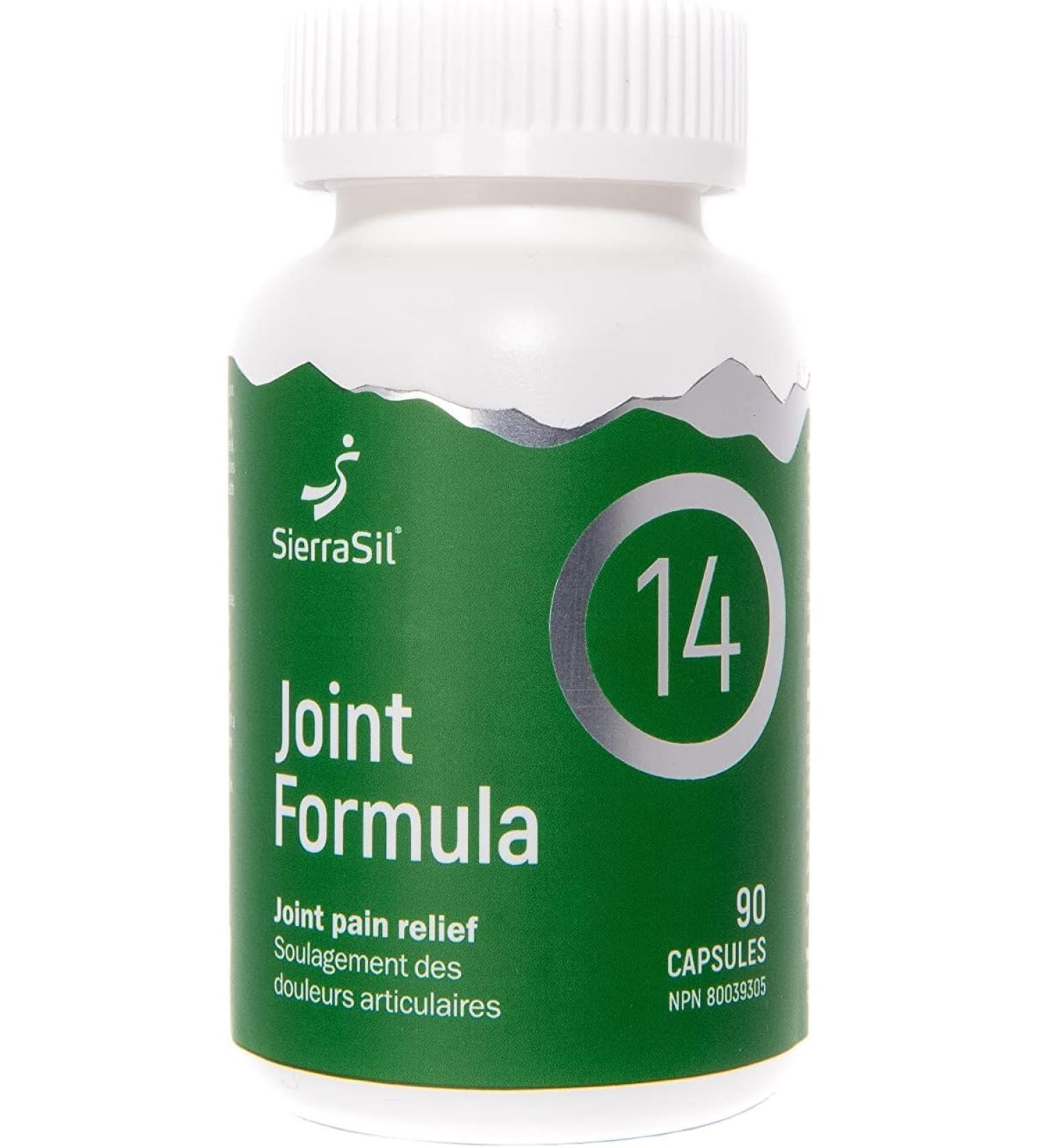 JOINT FORMULA 14 Joint Pain Relief NPN80039305 Supports Joint Health Cartilage & Muscle Function Easy to Digest Vegan Gluten Free and Non-GMO 90 capsules (30 servings) 90 count (Pack of 1)