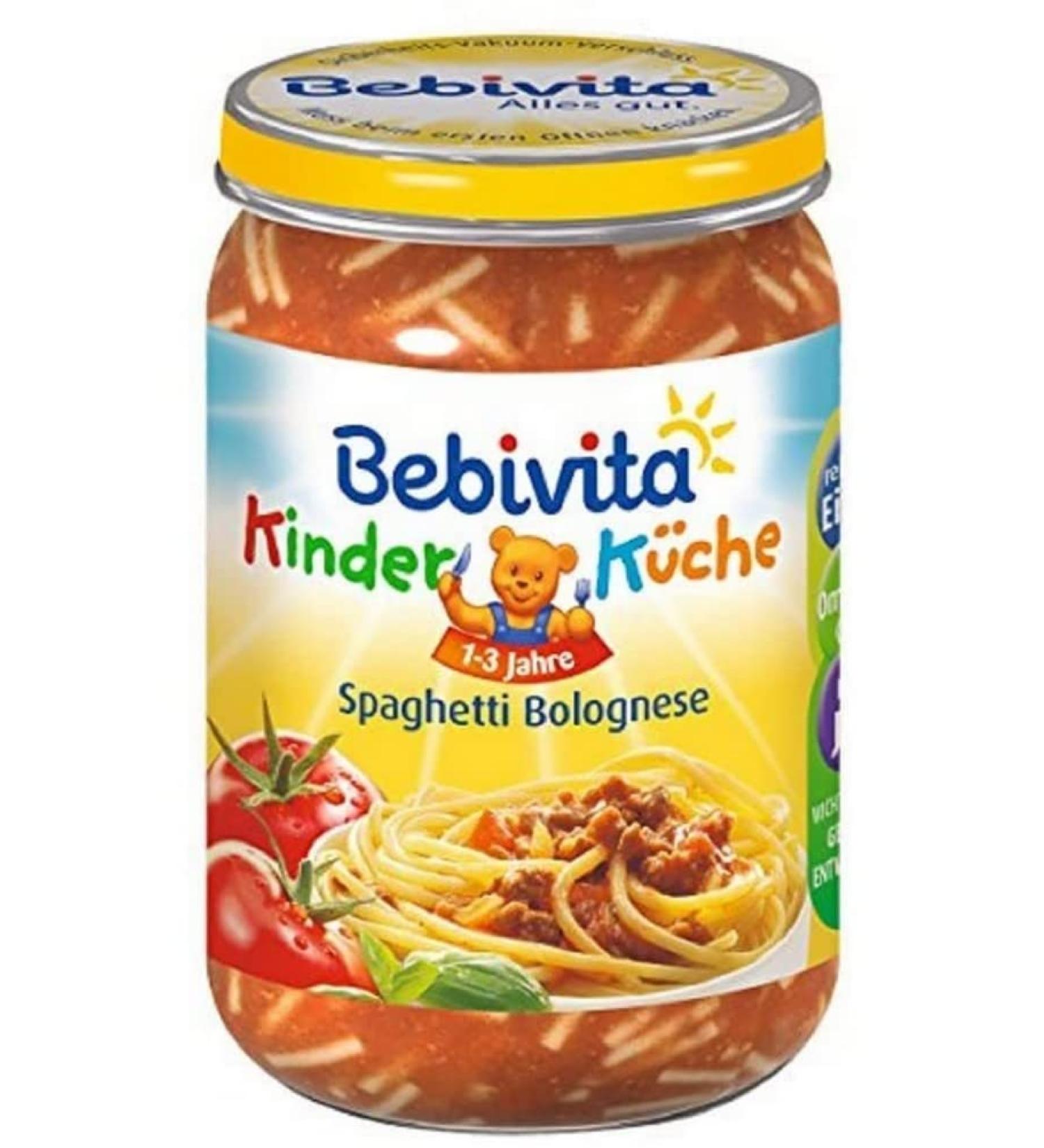 Bebivita Spaghetti Bolognese pack of 6 (6 x 250 g) B 1237 Spaghetti Bolognese 250g pack of 6 (6 x 250 g) Spaghetti Bolognese