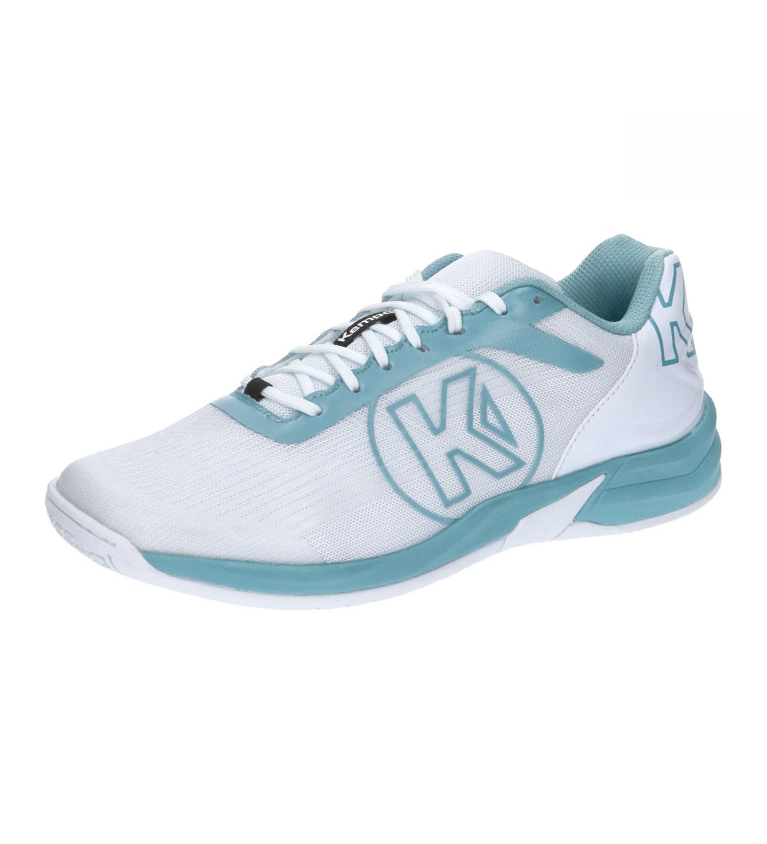 Kempa Unisex Attack Three 2.0 W Game Changer Handball Shoes | Sports Sneakers 38.5 EU | White Aqua - International Shipping Available - Buy Online on GoSupps.com