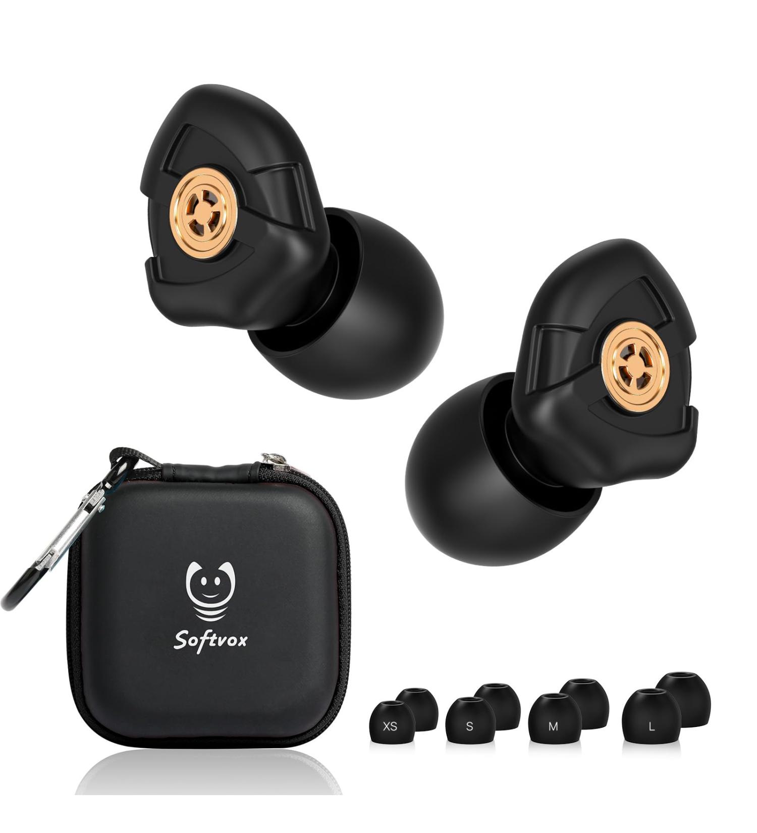 Shop High Fidelity Concert Ear Plugs | 21dB Noise Reduction for Festivals & Live Events | 8 Ear Tips Included Safe Hearing Protection - Buy Online on GoSupps.com
