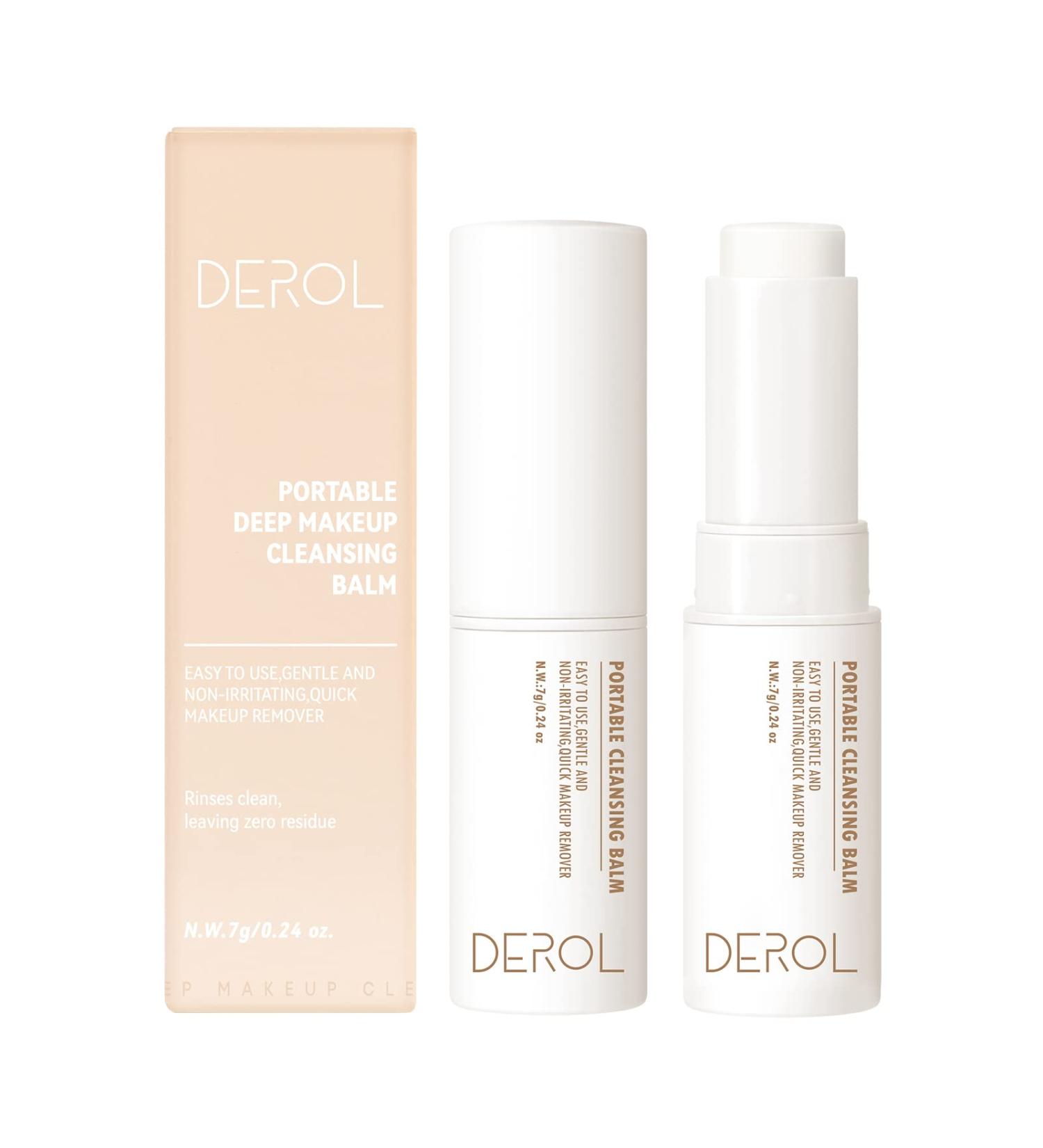 Portable Deep Makeup Cleansing Balm | Gentle Makeup Remover Stick | Easy Non-Irritating & Residue-Free Makeup Removal | International Shipping Available - Buy Online on GoSupps.com