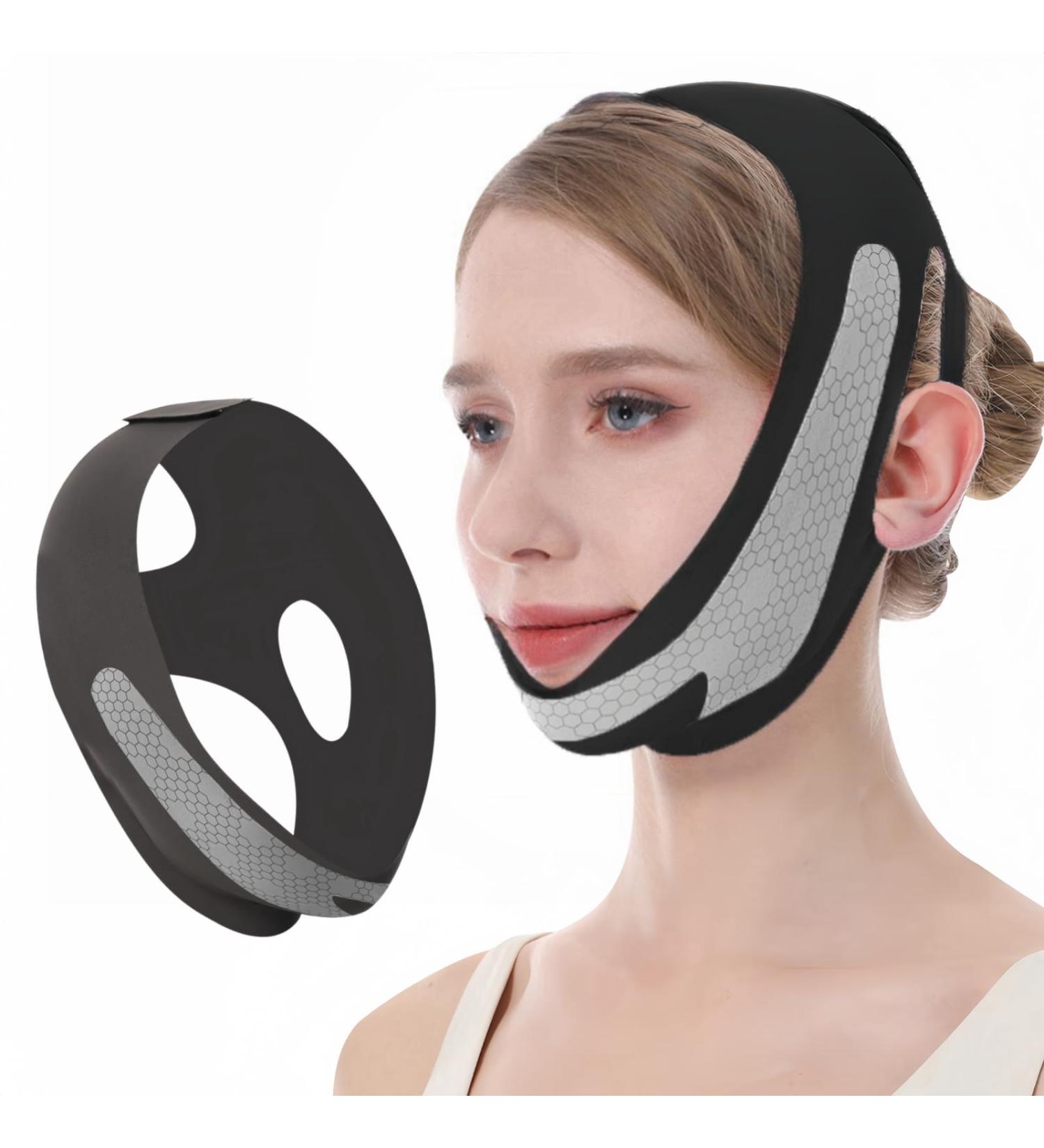 Buy Graphene V-Line Mask & Chin Strap for Women - Sleep Support & Jaw Exerciser | Shop Internationally - Buy Online on GoSupps.com