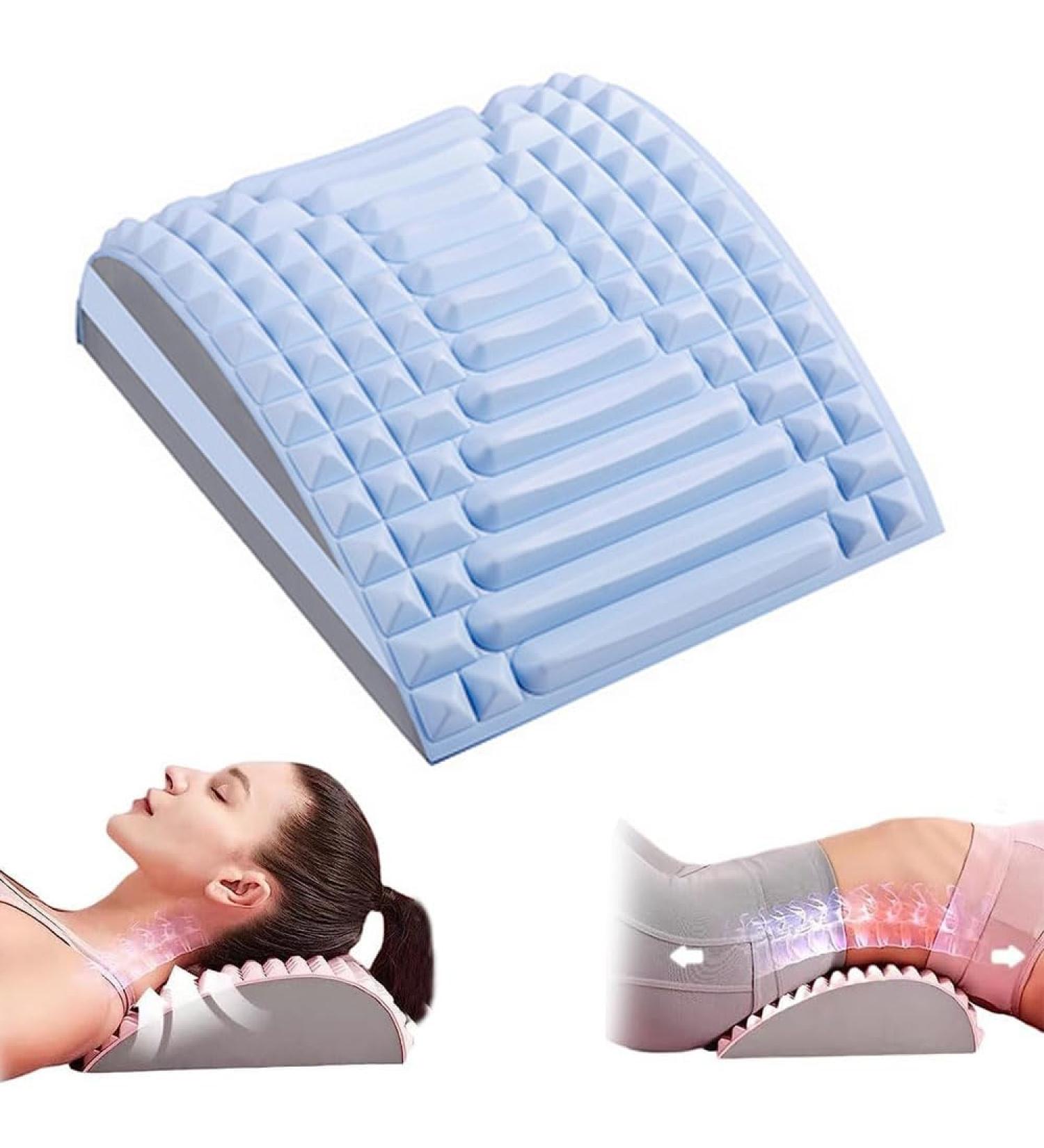 2023 Multi-Level Adjustable Lumbar Spine Calming Device for Pain Relief | Back Nacks for Herniated Disc & Sciatica - Optimal Comfort & Support - Buy Online on GoSupps.com