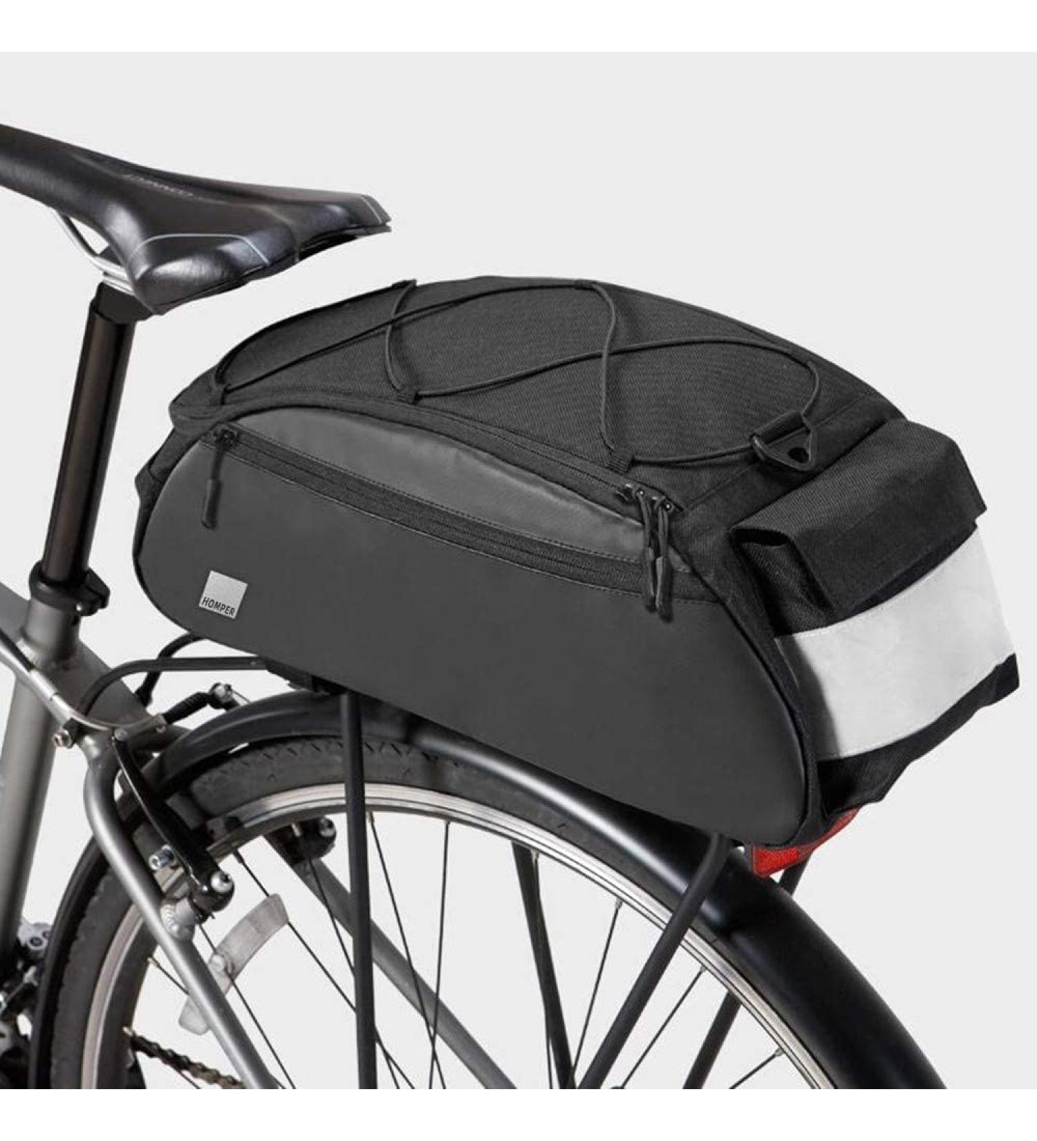 Homper 10L Bike Saddlebag - Premium Luggage Rack Backpack for Mountain & Road Cycling - Buy Online on GoSupps.com