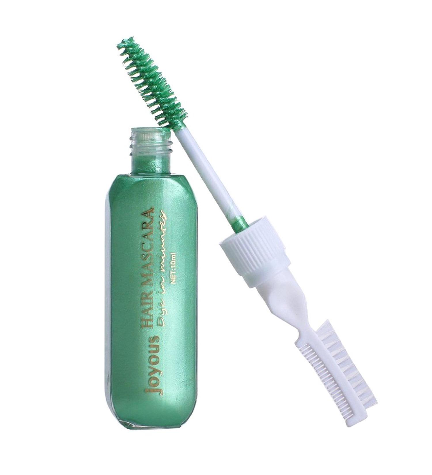 Professional Temporary Hair Mascara in Green - DIY Salon Hair Dye Stick - Buy Online on GoSupps.com