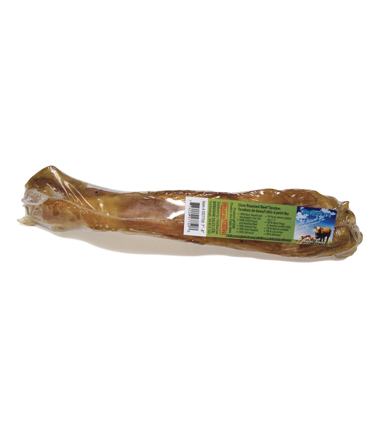 Bullsters Dog Treats Bones Chews for Aggressive Chewers All Natural Hickory Smoked Beef Dog Bones 1 Ingredient with No Additives No preservatives Steroid Free Oven Roasted and Delicious for Small Medium Large Extra Large XL Dogs Tendons pack of 2 approx 7 - Buy Online on GoSupps.com