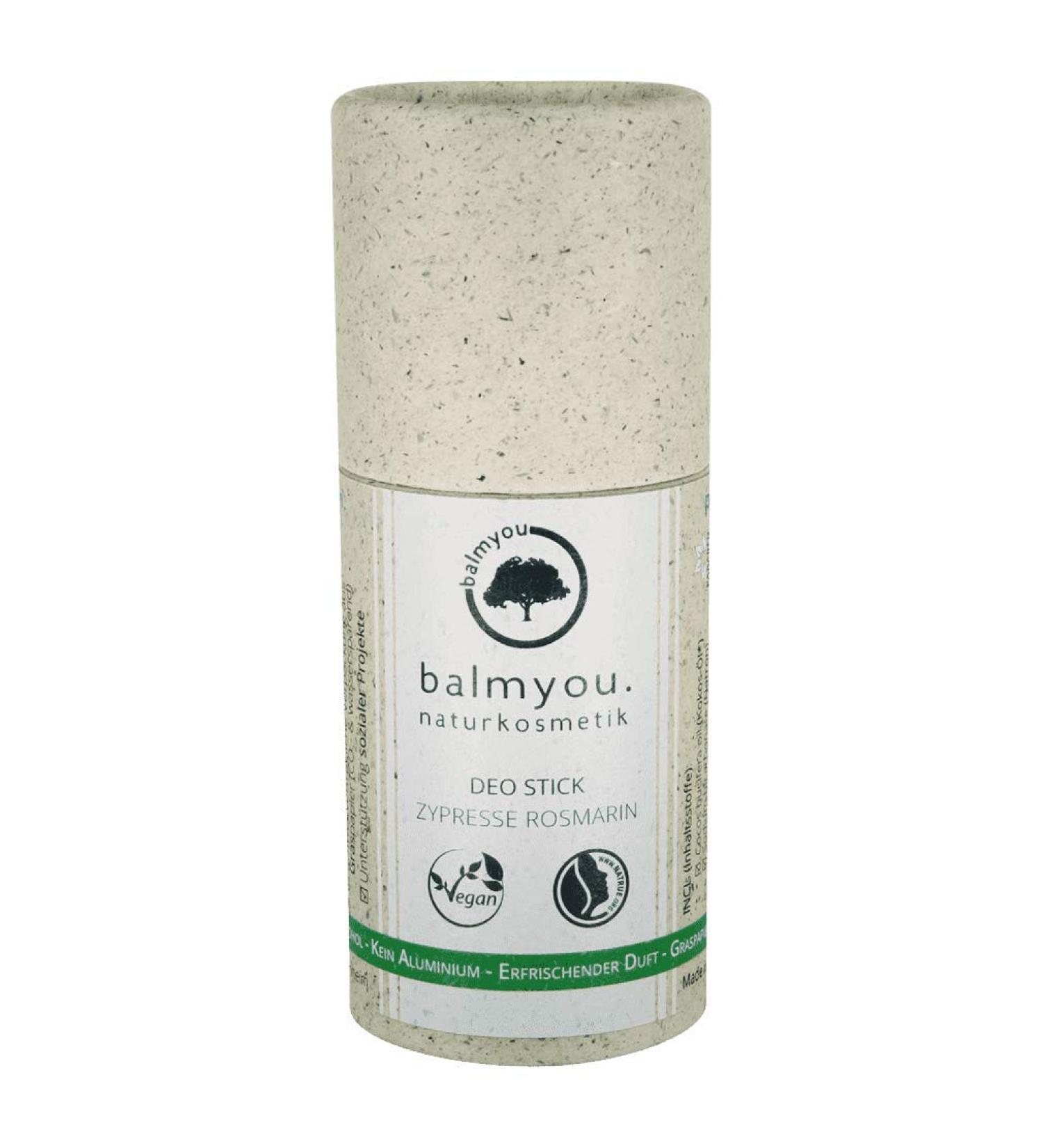 Balmyou Cypress Rosemary Deodorant Stick