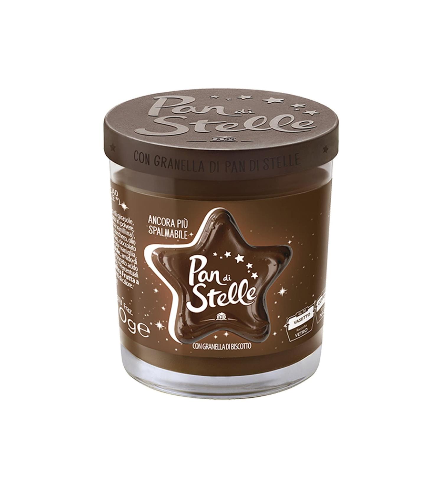 Pan di Stelle Cocoa cream hazelnuts and biscuit crumb - 190g - Buy Online on GoSupps.com