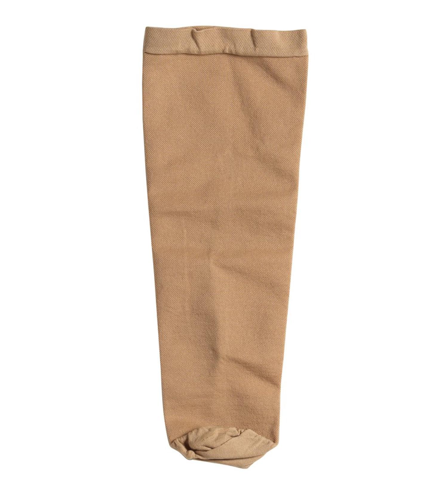 Truform-OTC 0832-M Below Knee Stump Shrinker Compression Sleeve with Ventilation - Beige, Medium (12-16 Calf) - Amputee Care - Buy Online on GoSupps.com