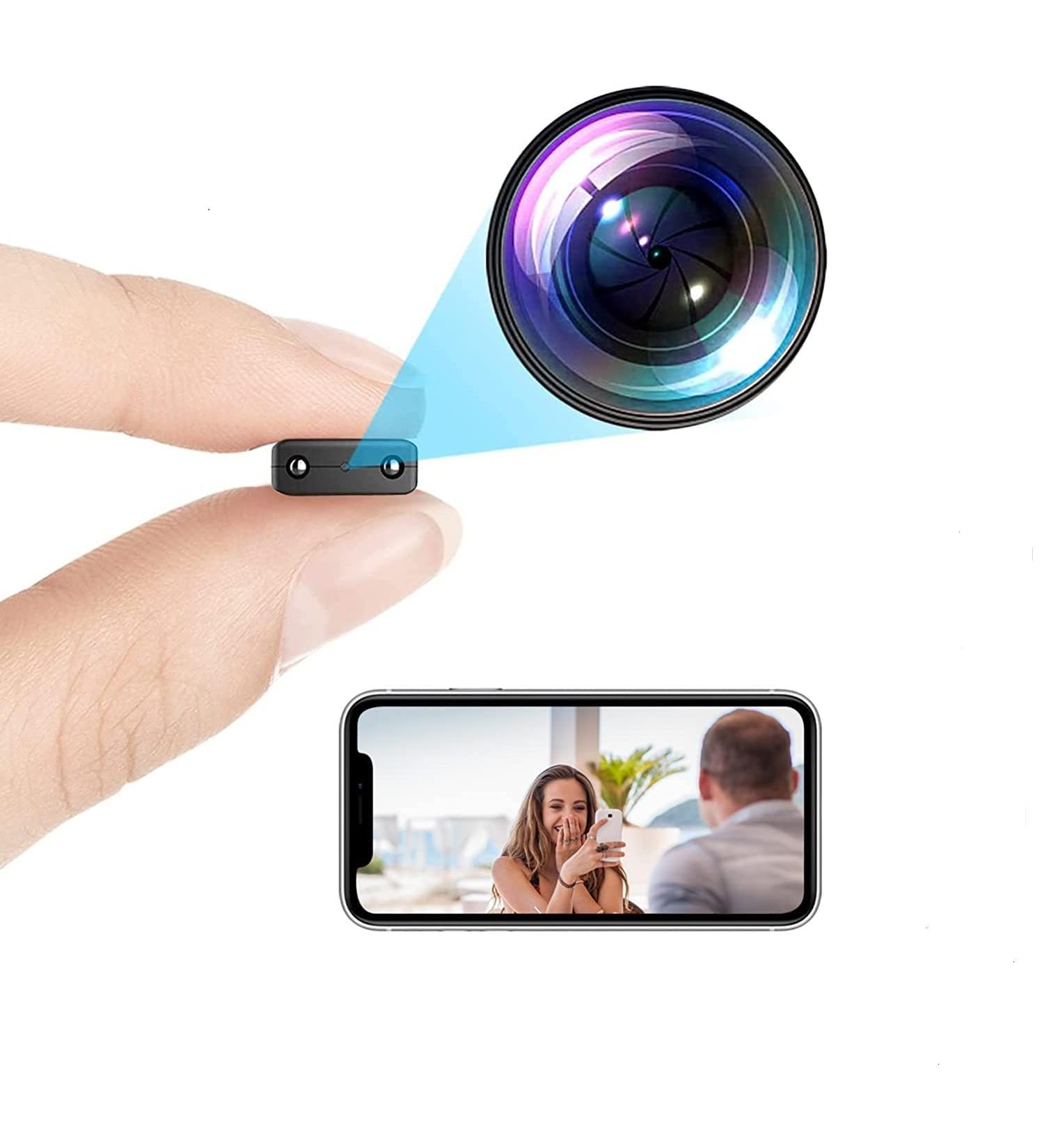 Newfun Mini WiFi Hidden Camera 1080p HD Nanny Cam with Night Vision & Motion Detection - Remote Viewing on iOS & Android App - Buy Online on GoSupps.com