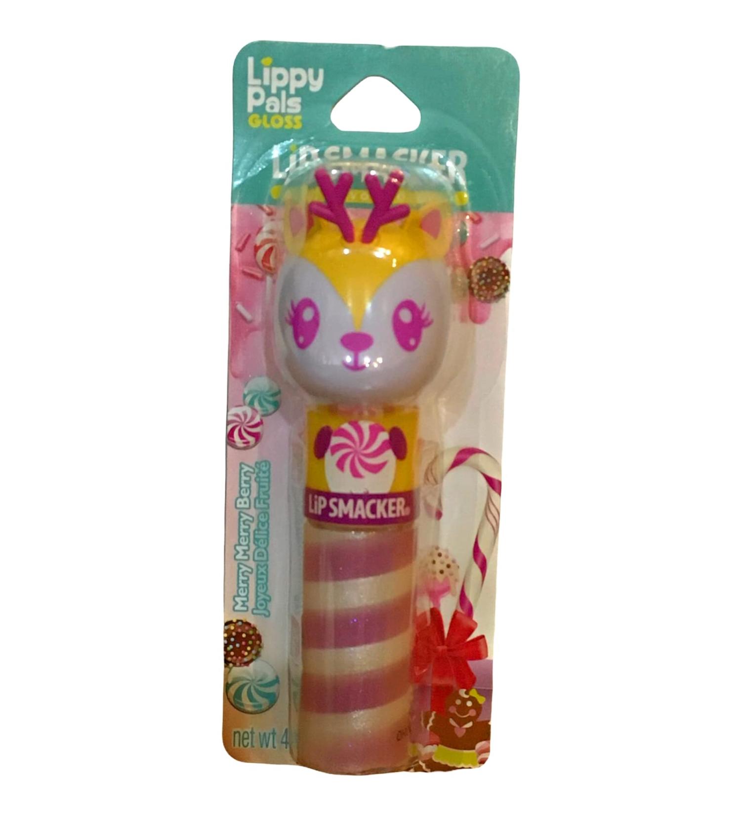 (1) Lip Smacker Lippy Pals Gloss in Merry Merry Berry