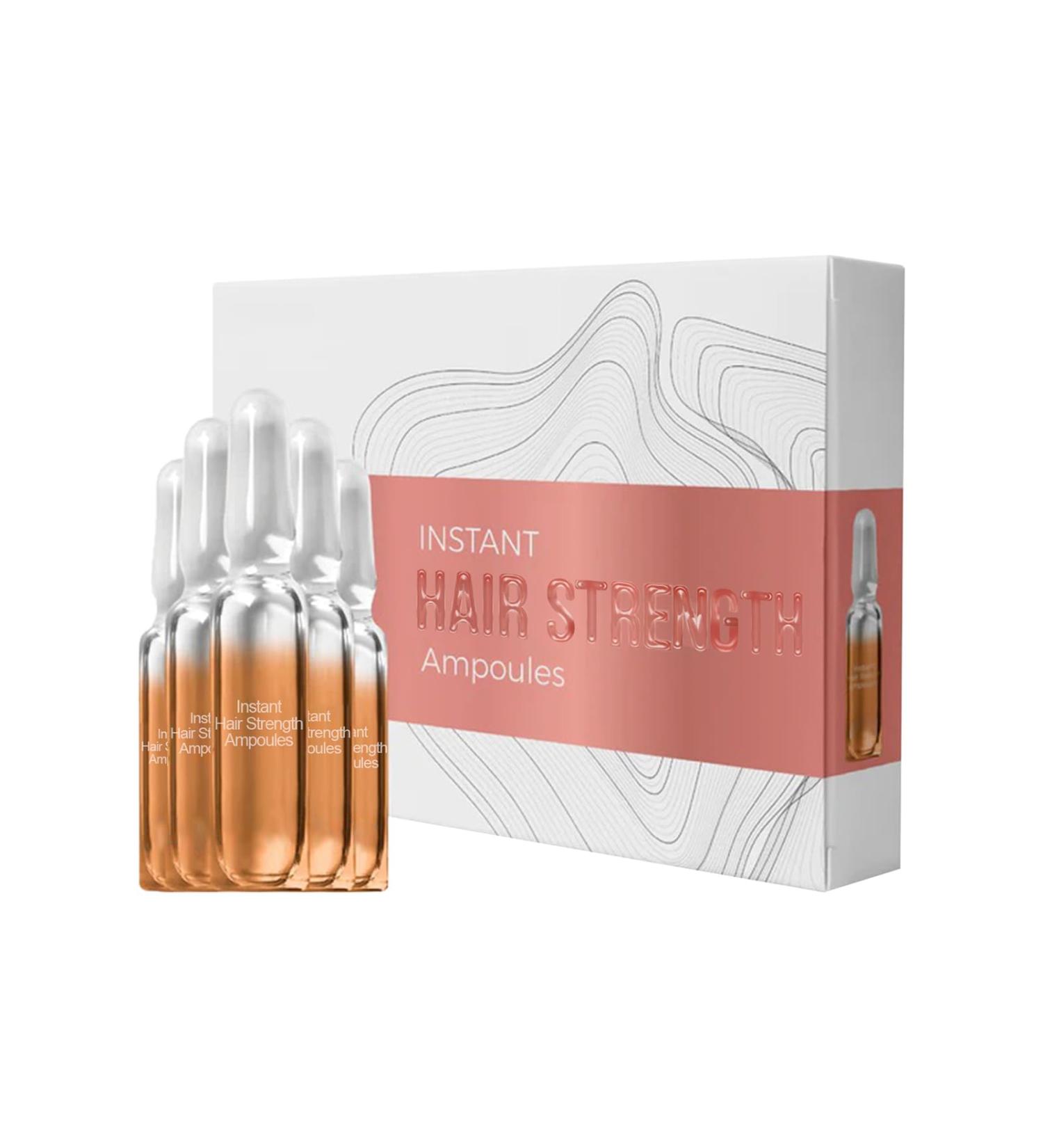 Shantou Yingji Volumizing hair strengtheners Intensive treatment for fall and thinning with tocopherol regenerating serum for hair growth and strength serum for damaged and dry hair 2 ml x 7 pieces - Buy Online on GoSupps.com
