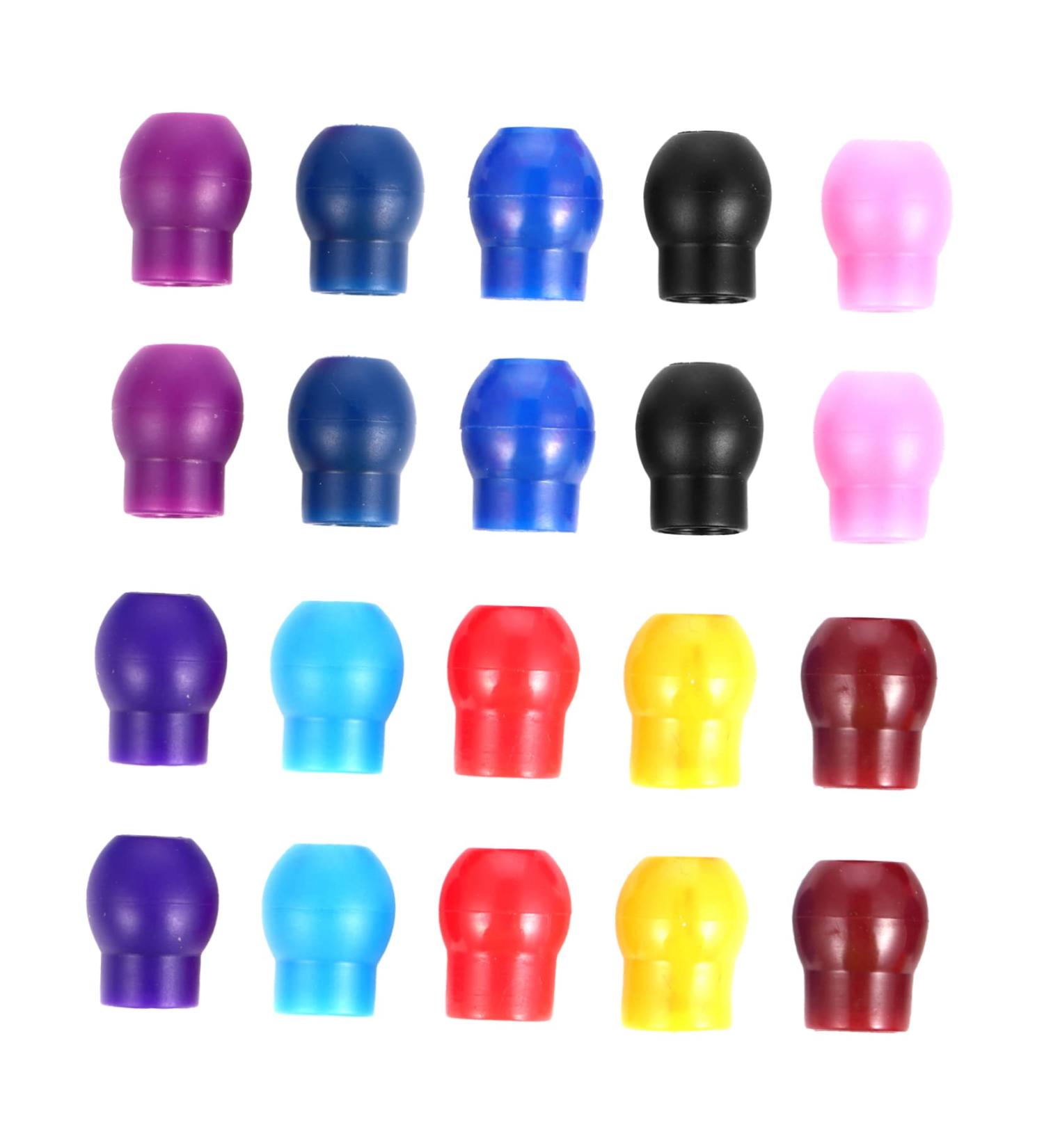 Buy Healeved 10 Pairs Silicone Earplugs & Ear Tips Accessories - Replacement Earbud Tips for Perfect Fit | International Shipping Available - Buy Online on GoSupps.com