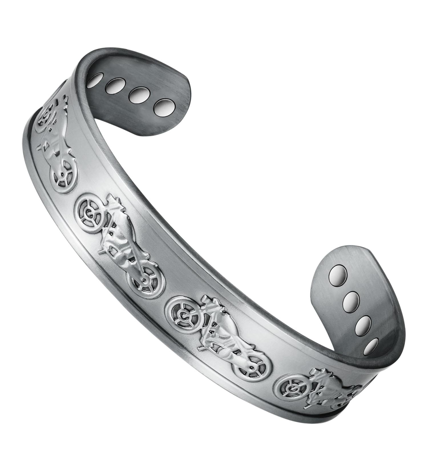 Magnetic Therapy Arthritis Bracelet - Pure Copper for Men | Relieve Pain & Enhance Lymphatic Drainage - Buy Online on GoSupps.com