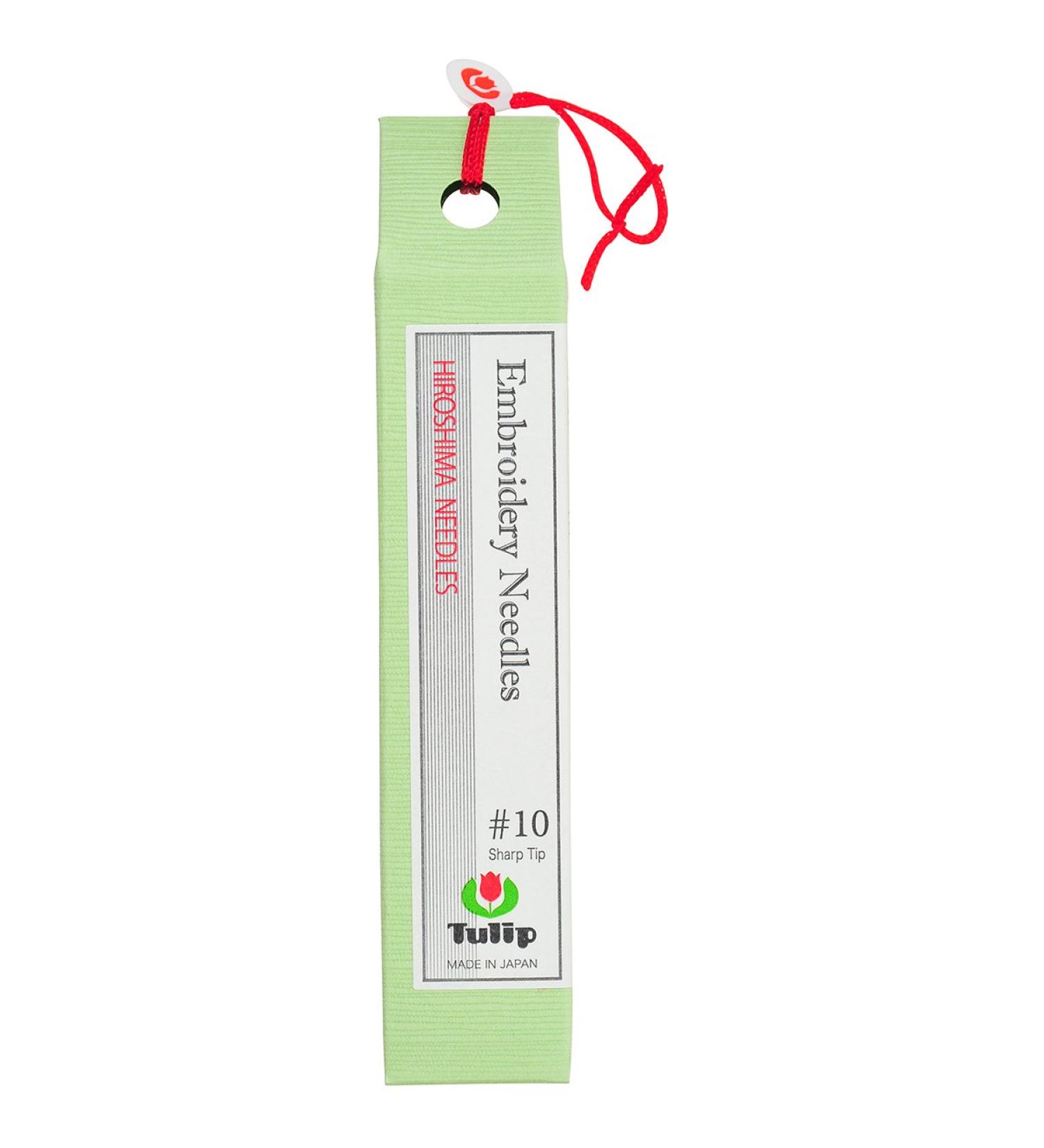 Sewline Tulip Embroidery Needles Size-10 8-Pack