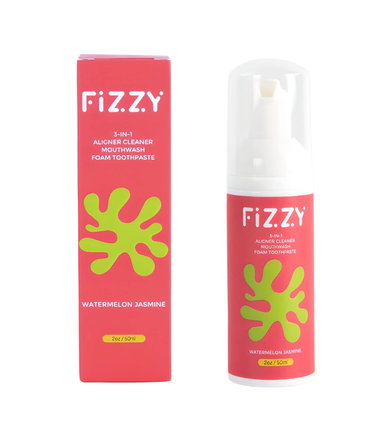 3-in-1 Aligner, Retainer & Night Guard Cleaner - Alcohol & Fluoride Free with Xylitol | Watermelon Jasmine | Travel-Size - Buy Online on GoSupps.com