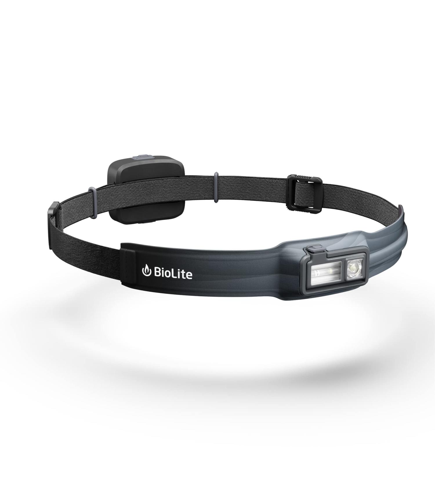 BioLite HeadLamp 425 | USB-C Rechargeable | Midnight Grey - Buy Online on GoSupps.com