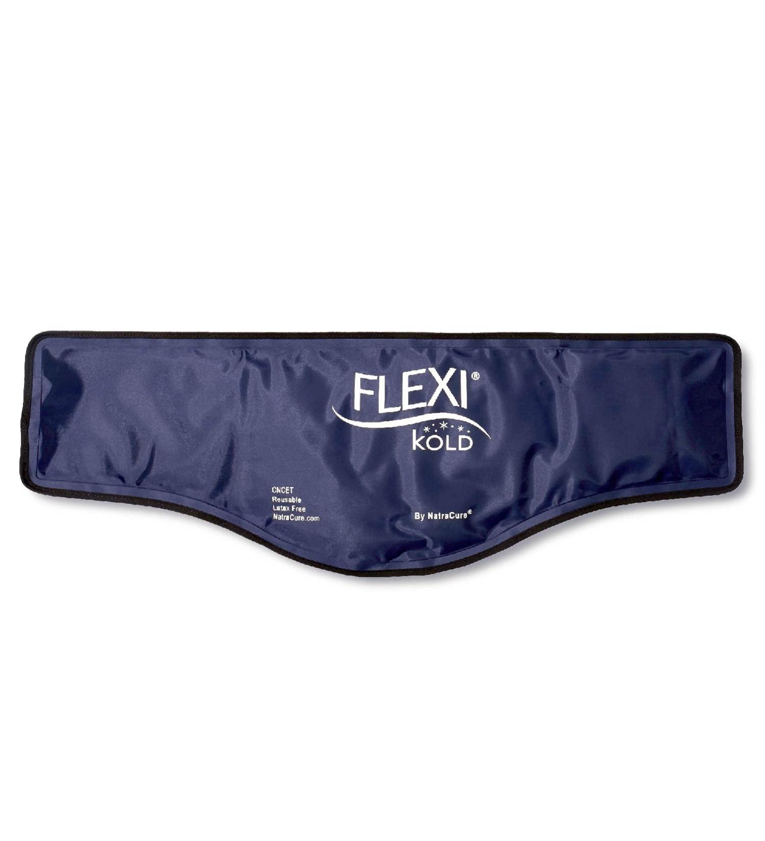 FlexiKold Gel Neck Ice Pack - Reusable Cold Compress for Neck, Back, Shoulder, Knee, Foot, Elbow - A6301-COLD | NatraCure - Buy Online on GoSupps.com