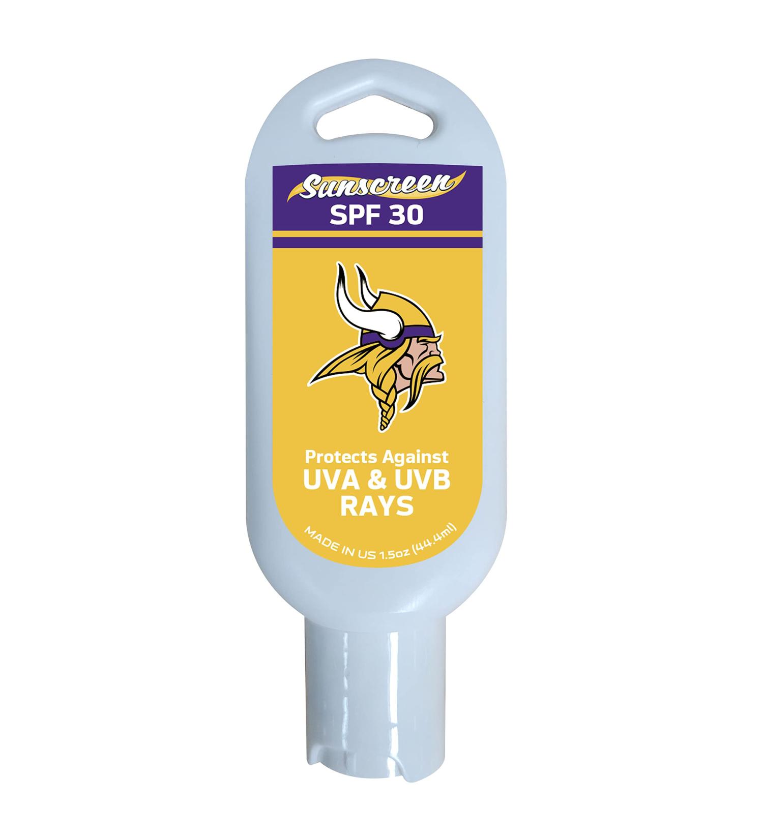 FANMATS 34701 Minnesota Vikings 1.5oz SPF 30 Sunscreen