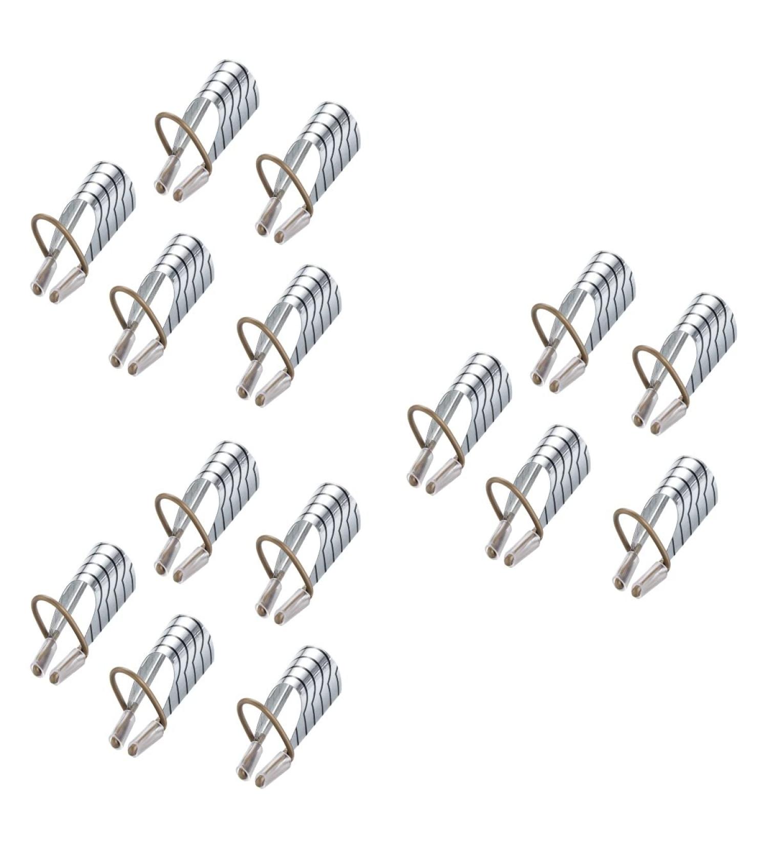 Osaladi 15 Pcs Reusable Nail Shapes | Fingernail Tips & Nail Extension Tools | Nail Foil Art & French Nail Care Essentials - Buy Online on GoSupps.com