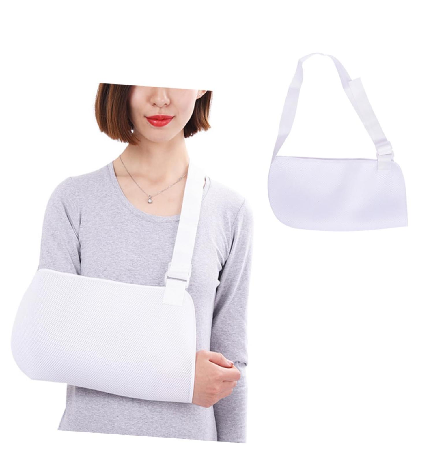 Adjustable Healvian Arm Sling Brace - Medical Shoulder Support for Broken Arm & Fractures | Comfortable & Durable - Buy Online on GoSupps.com