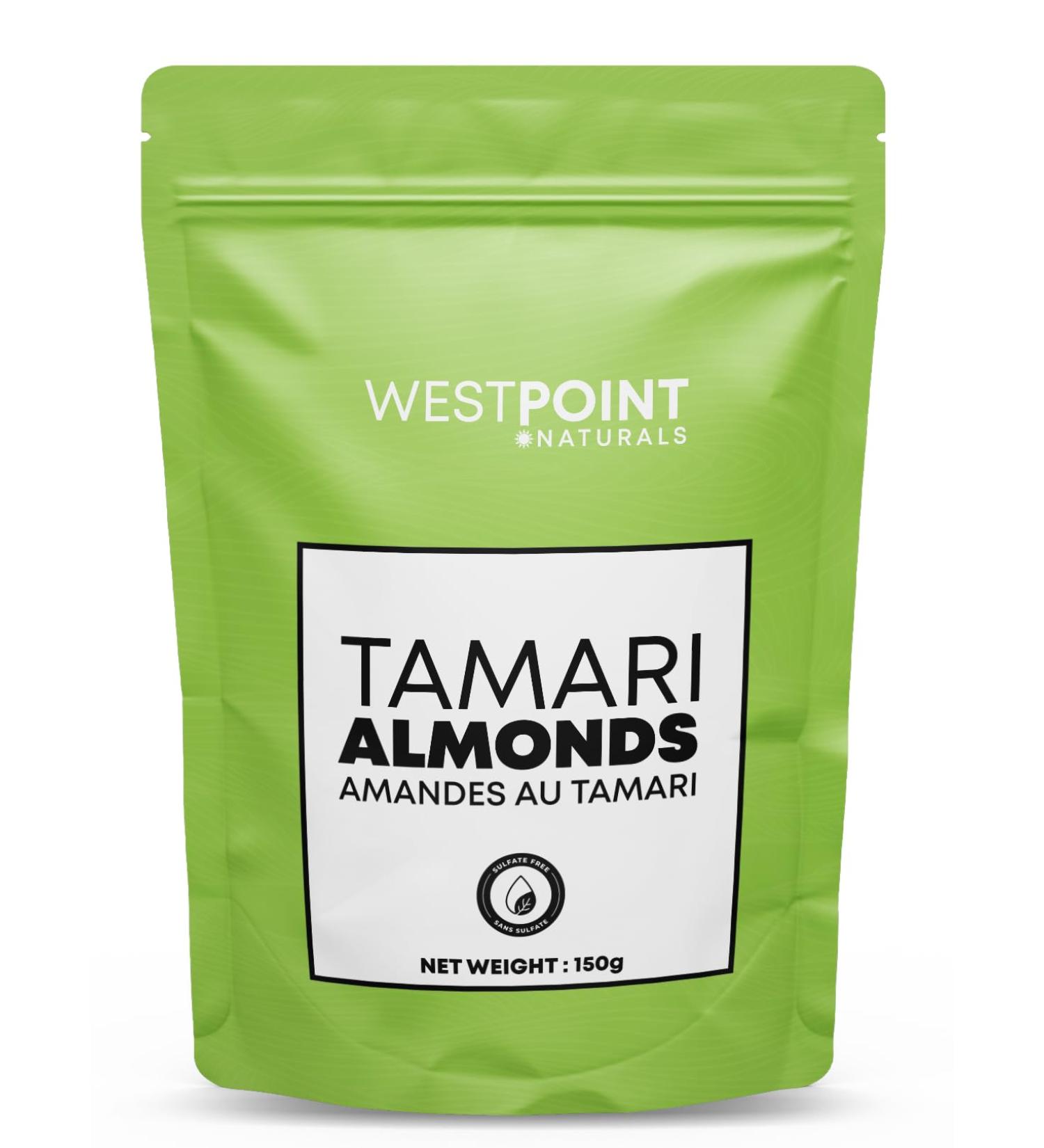 Westpoint Naturals Tamari Almonds 150g - Buy Online on GoSupps.com