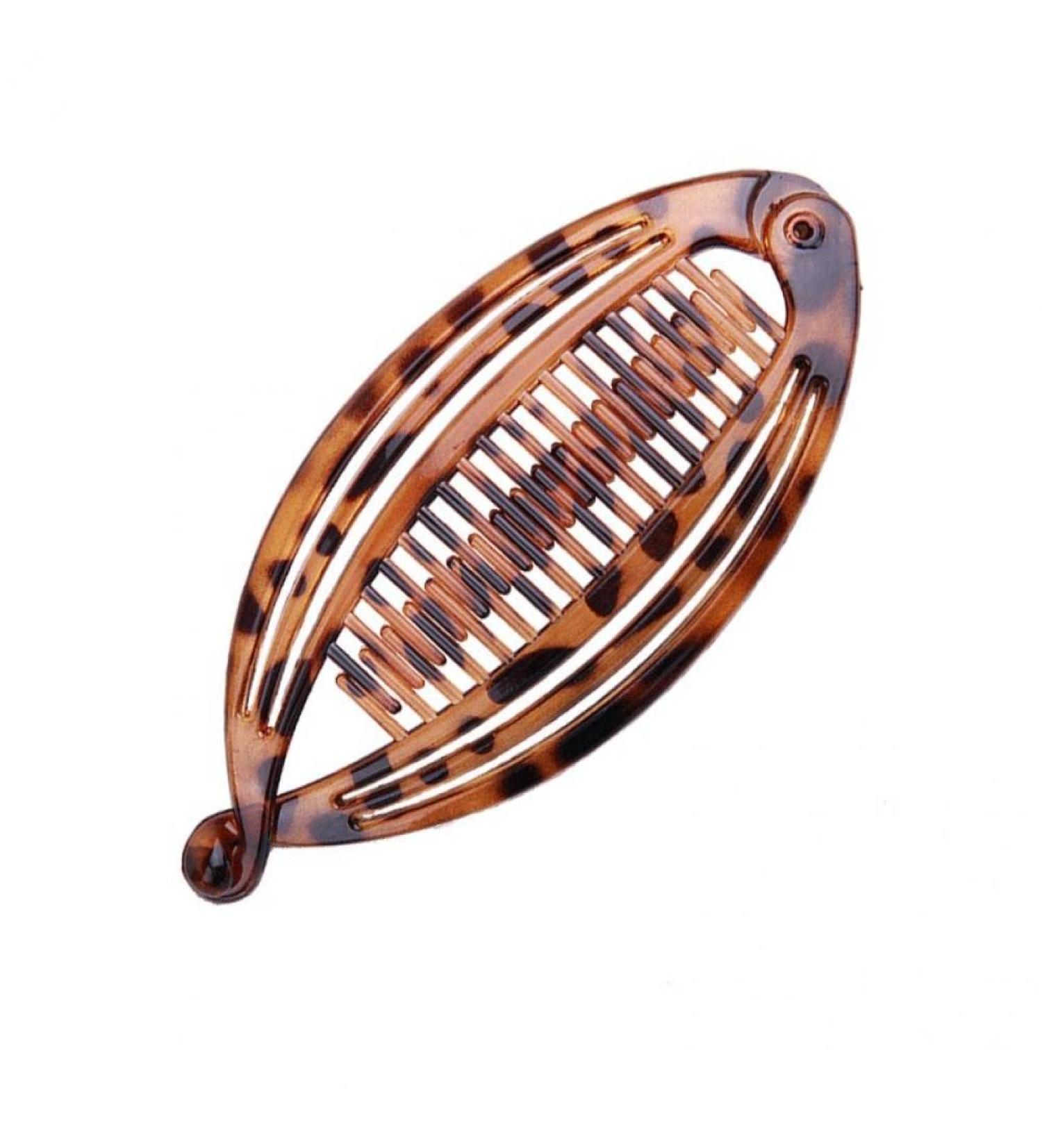 Buy Banana Hair Clip - Fish Shape Hair Claws for Women & Girls | Curly Fishtail Hair Accessories - Buy Online on GoSupps.com