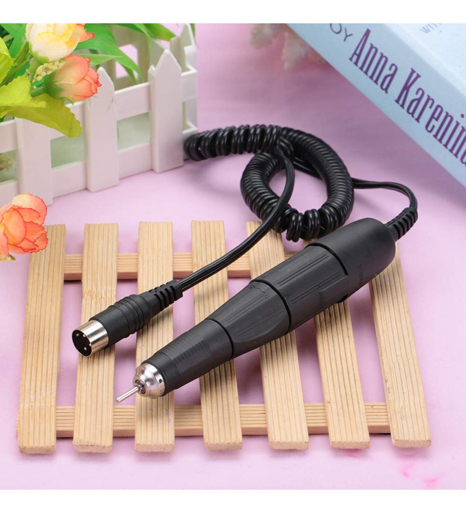 May Gifts 102L-2.35mm Pen Design High Strength Nail Polish Handpiece Nail Drill Handle Wear Resistant Comfortable for Home DIY Professional Salon(black) - Buy Online on GoSupps.com