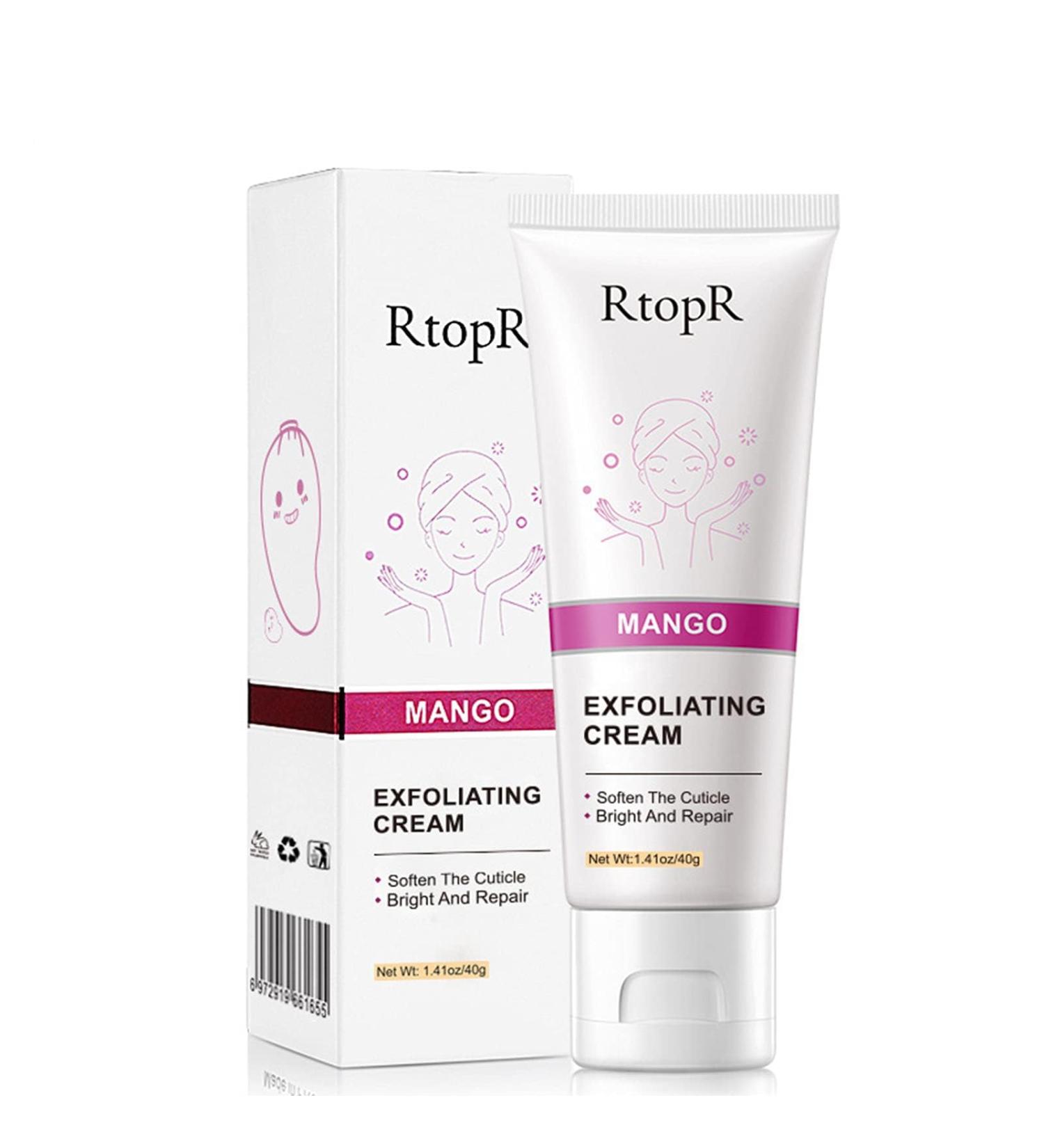 RtopR Mango Exfoliating Cream | Peeling Gel for Deep Cleansing | Shop Internationally - Buy Online on GoSupps.com