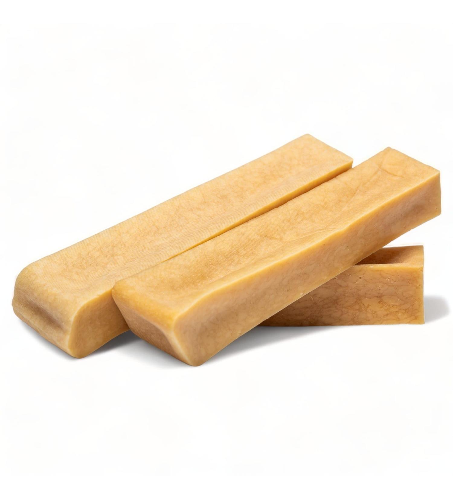 Natural Cheese Chewing Bones for Dogs - Durable Tasty XL 3-Pack | Long-Lasting Chews - Buy Online on GoSupps.com