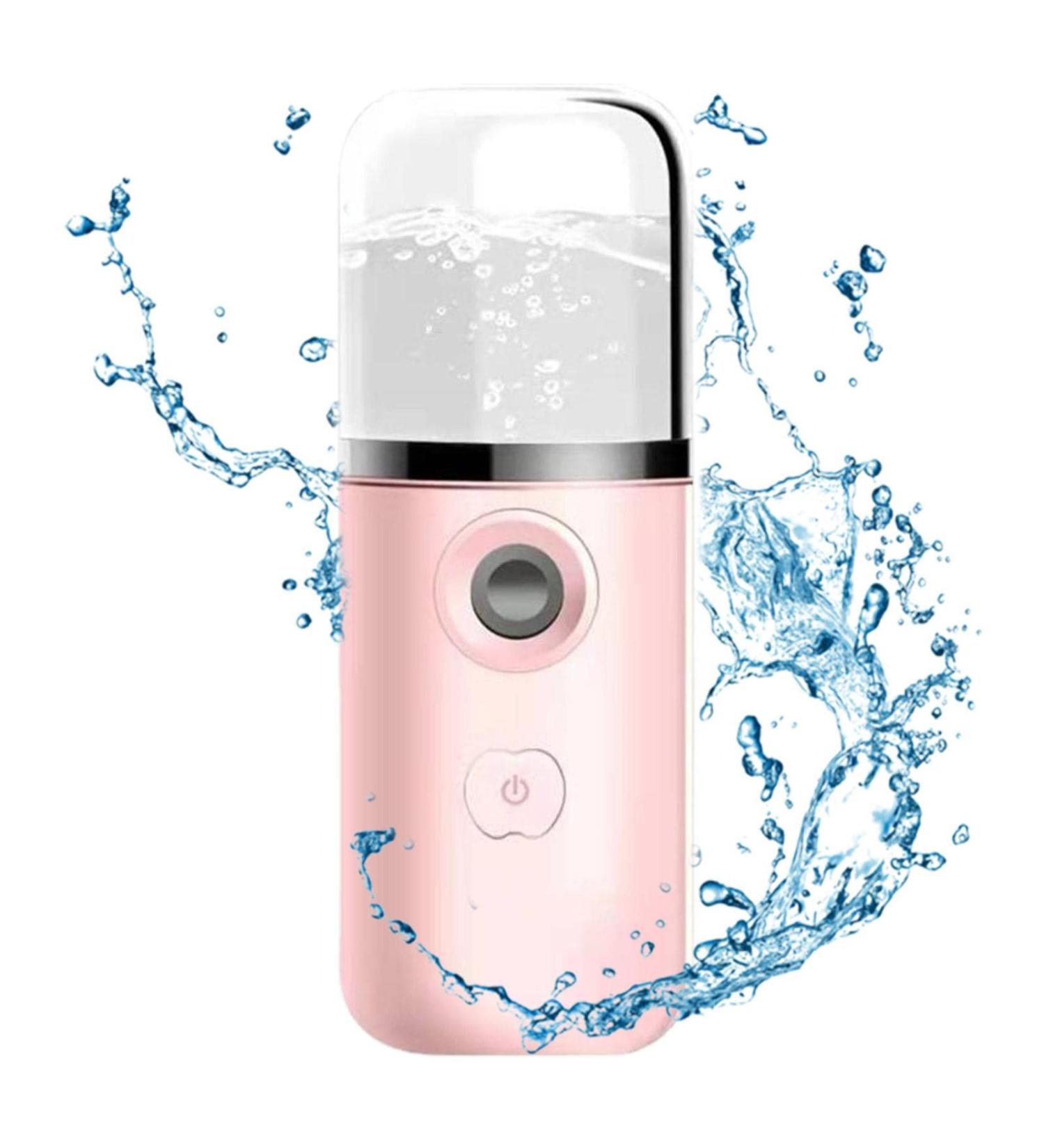 Face Mister | Portable Nano Ionic Mist Sprayer | Eyelash Aftercare Tool - Rechargeable Face Steamer for Lash Salon Make-Up & Skincare Treatments Guanglu Pink - Buy Online on GoSupps.com