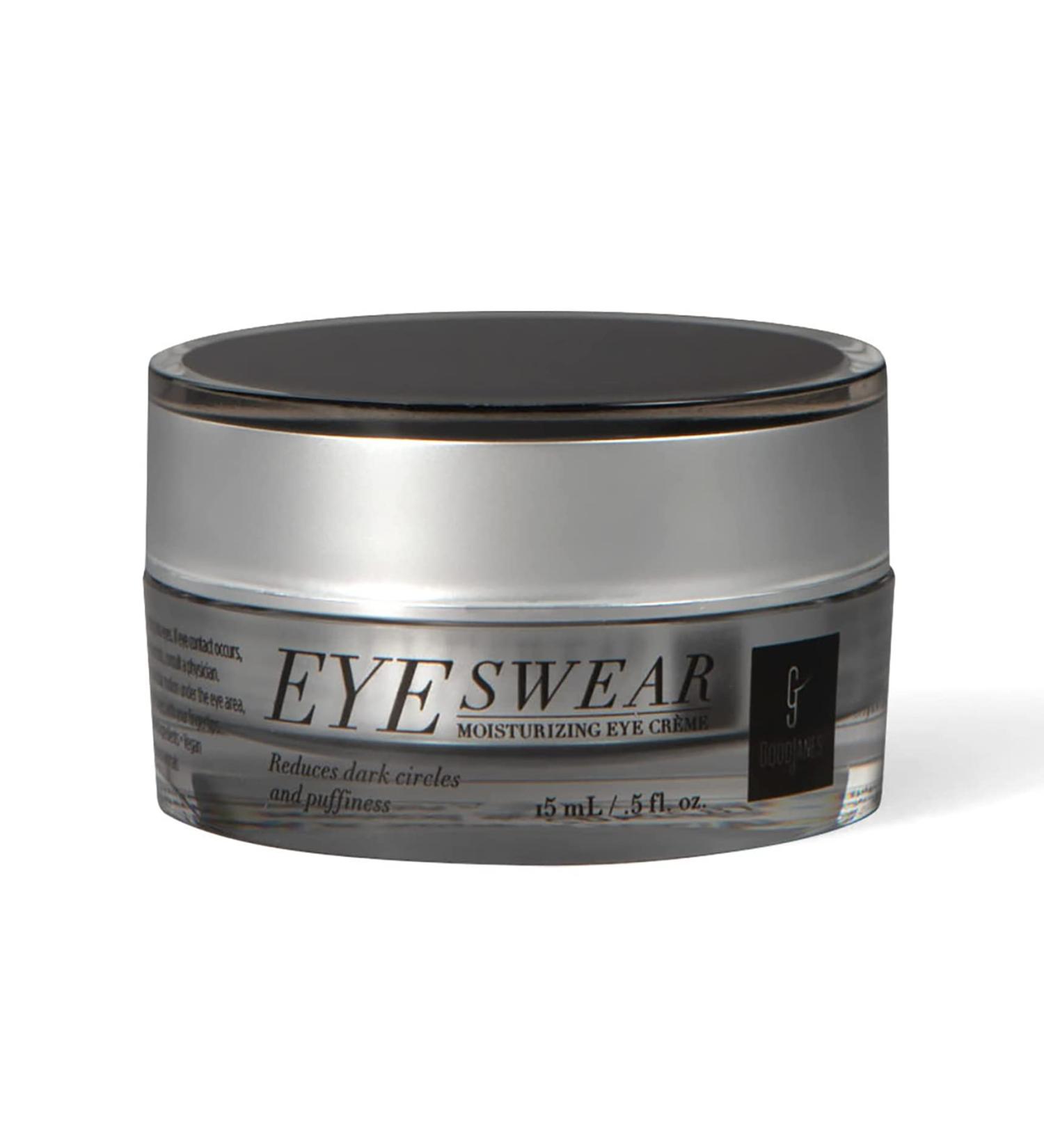 GOODJANES Eye Swear Brightening Eye Cream with Aloe Vera Lavender & Stem Cell Complex Hydrating Formula for Dark Circles Puffiness & Fine Lines Vegan & Cruelty-Free - Buy Online on GoSupps.com