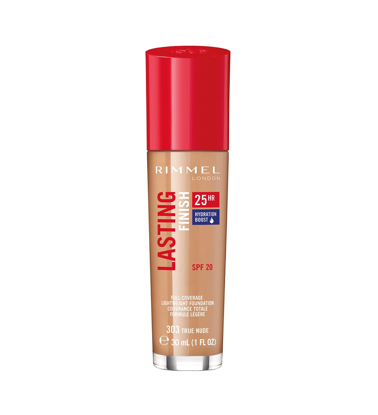 CoverGirl Lasting Finish 25Hr Full Coverage Foundation SPF 20 - 303 True Nude 1 oz - Buy Online on GoSupps.com