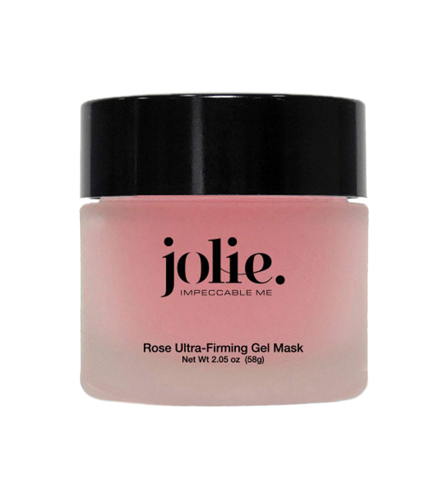 Jolie Rose Firming Mask - Ultra Hydrating Plumping Gel Mask W/Hyaluronic & Rose Water 2 oz.