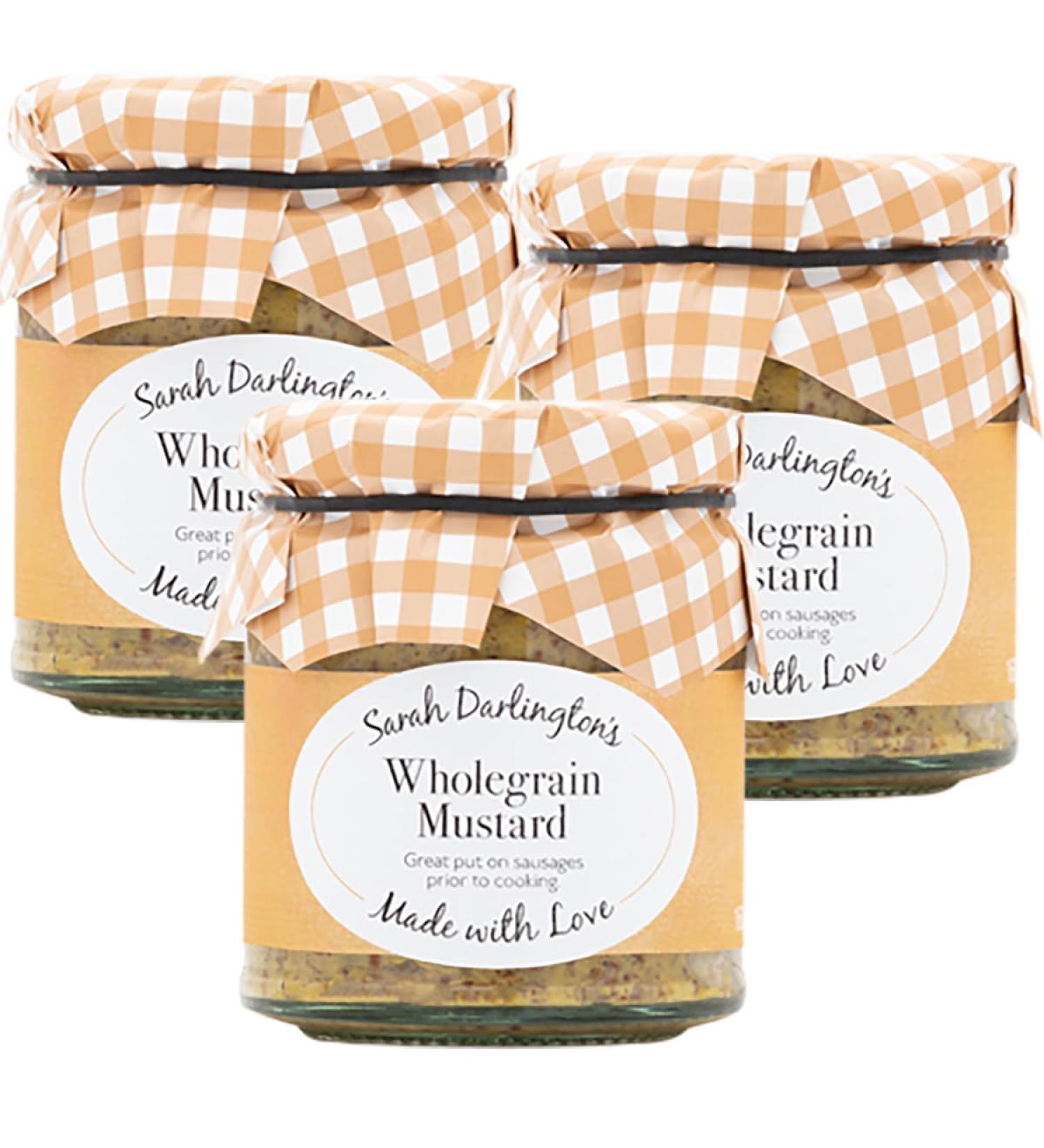 Mrs Darlington's Wholegrain Mustard - 160g - Pack of 3