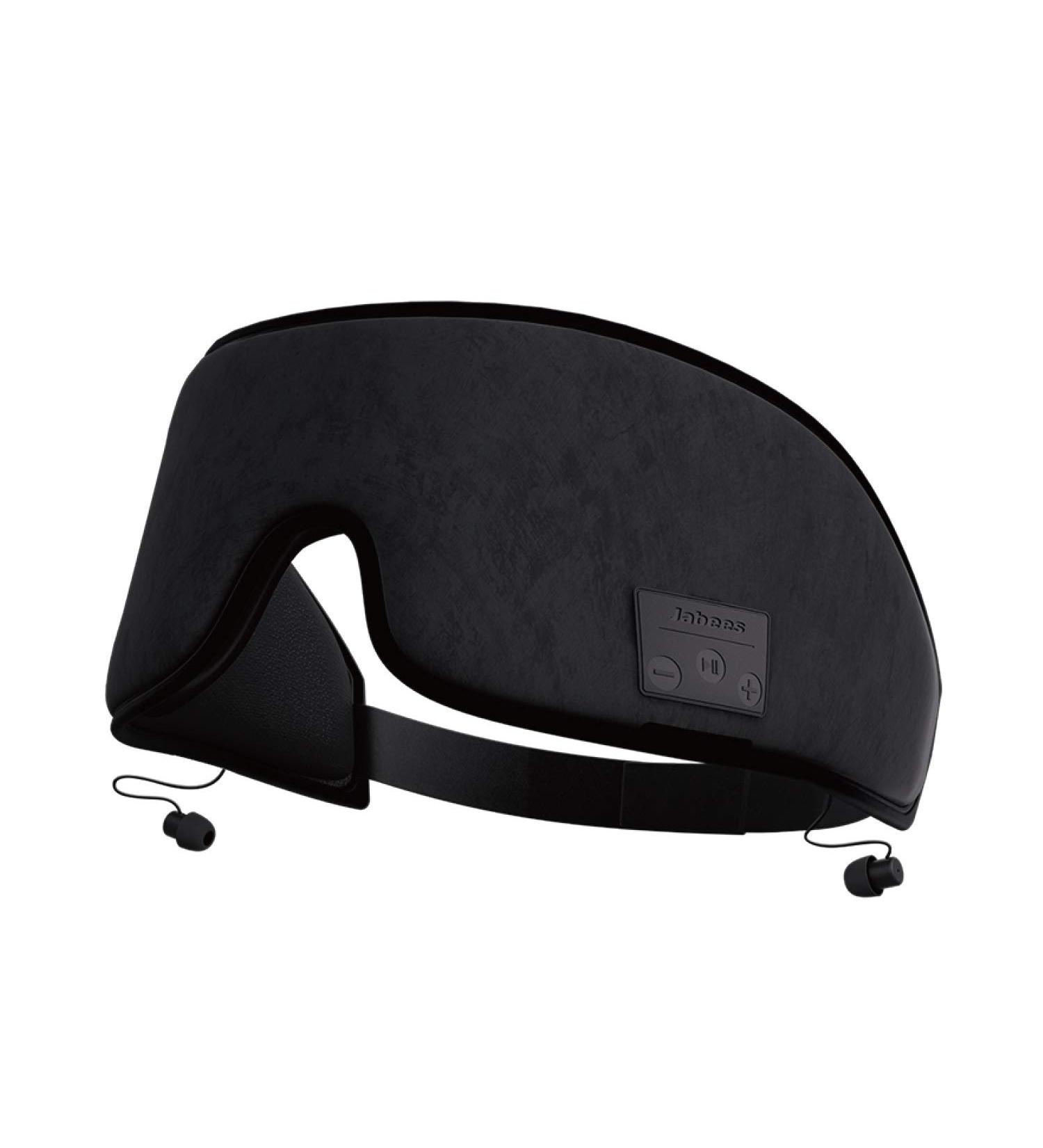 Jabees Serenity Sleep Headphones: Wireless Bluetooth 5.0 Eye Mask with Light Blocker for Sleep, Music, Audiobooks - Ideal for Travel, Yoga, and Relaxation - Buy Online on GoSupps.com