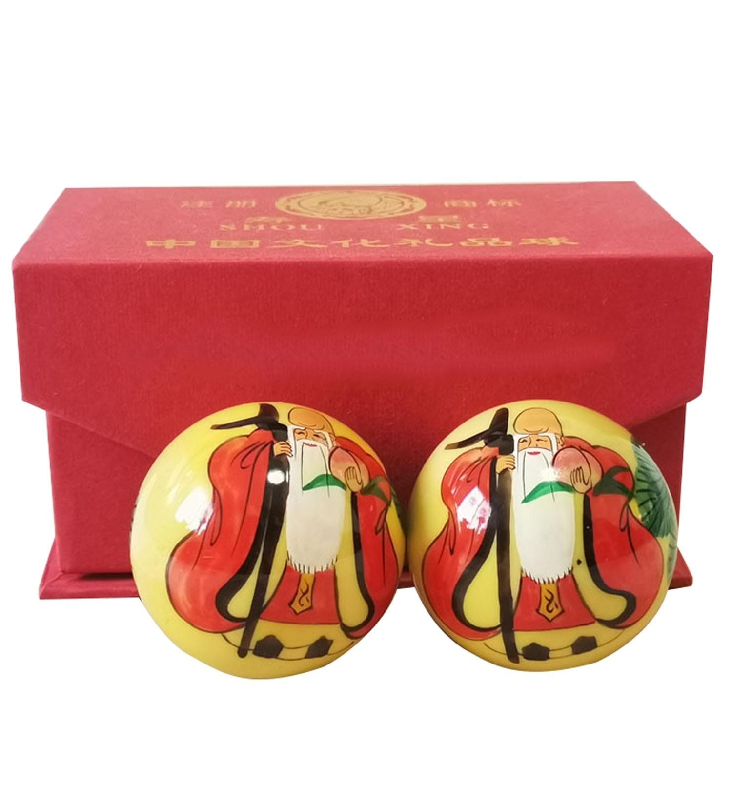 Unbit ballstretch magnetic stress ball handfitness hunted iron ball peony hand for massage ball (color: f size: 1) 1 f