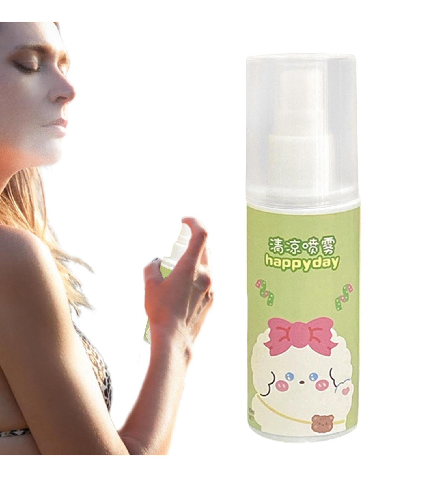 ADERN Cool Spray - 80ml Soothing Summer Spray - Refreshing Protective Skin-friendly Spray Instantly Reduce Temperature Small And Lightweight Spray For Face And Body - Buy Online on GoSupps.com