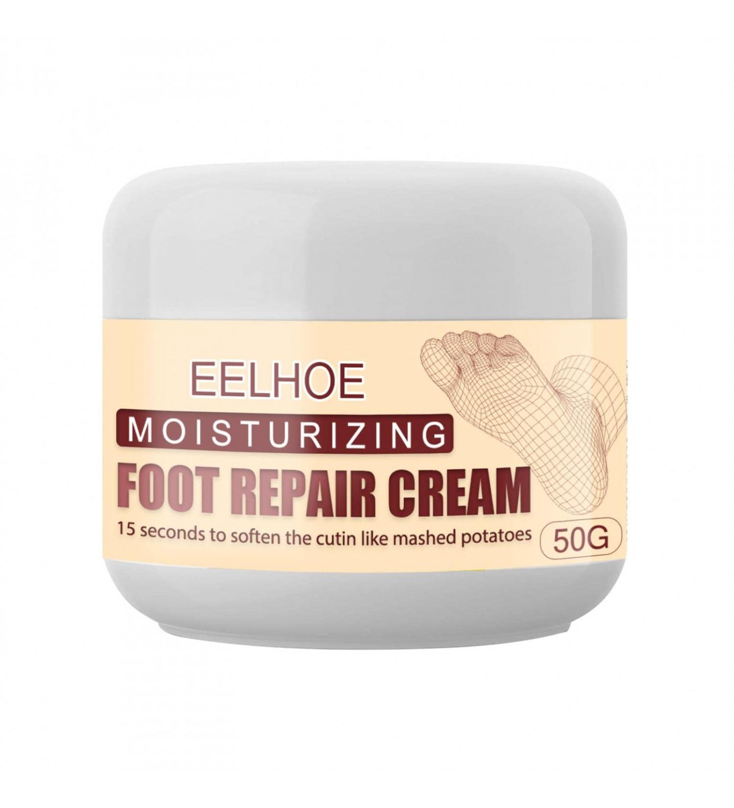 Foot Care Cream for Dry Stressed Feet | Healing & Softening Ointment for Men & Women | Heel Repair - 50g - Buy Online on GoSupps.com
