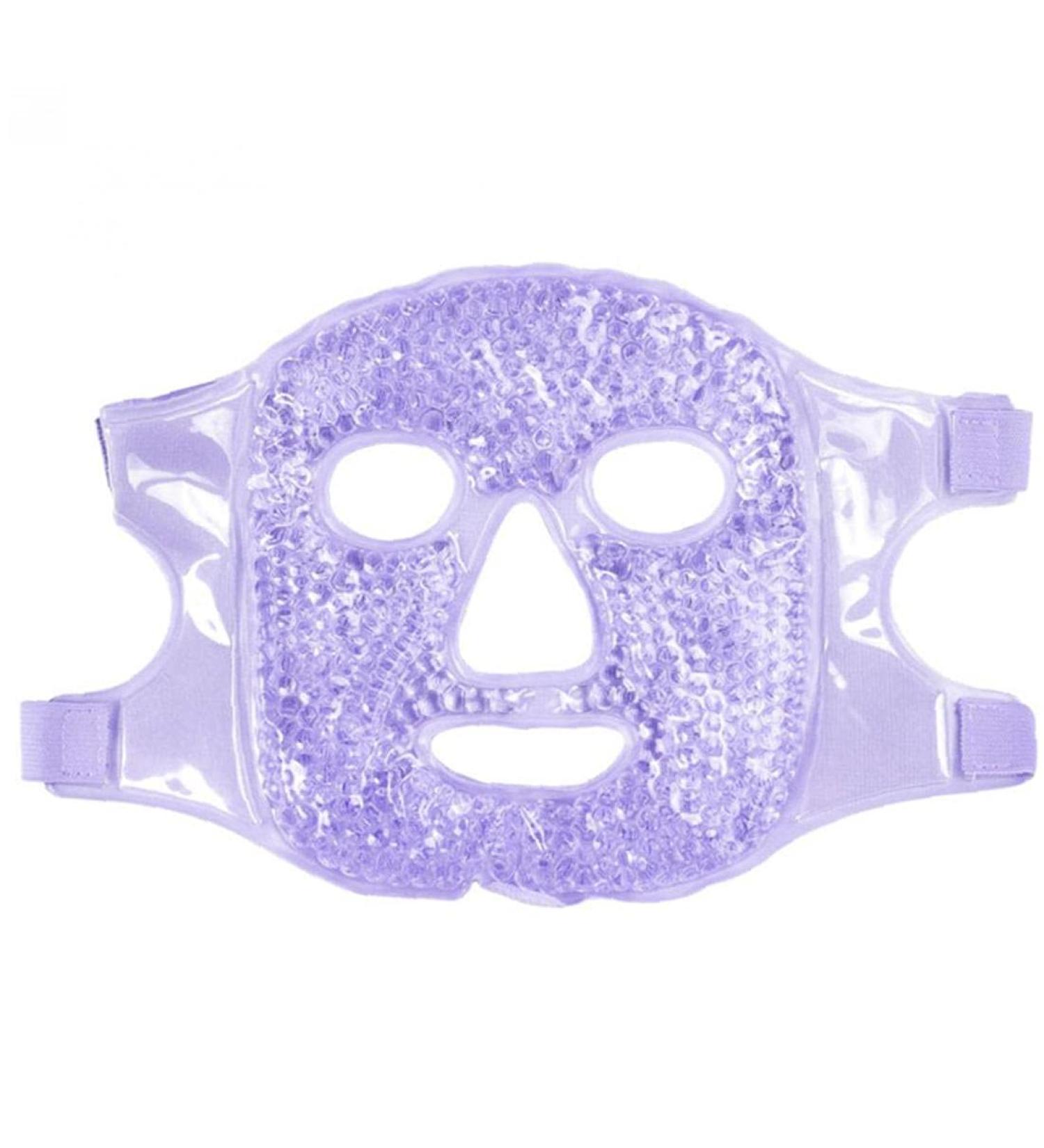 Reusable Gel Face Cover for Hot & Cold Therapy | Reduces Eye Puffiness | Migraine & Hangover Relief - Buy Online on GoSupps.com