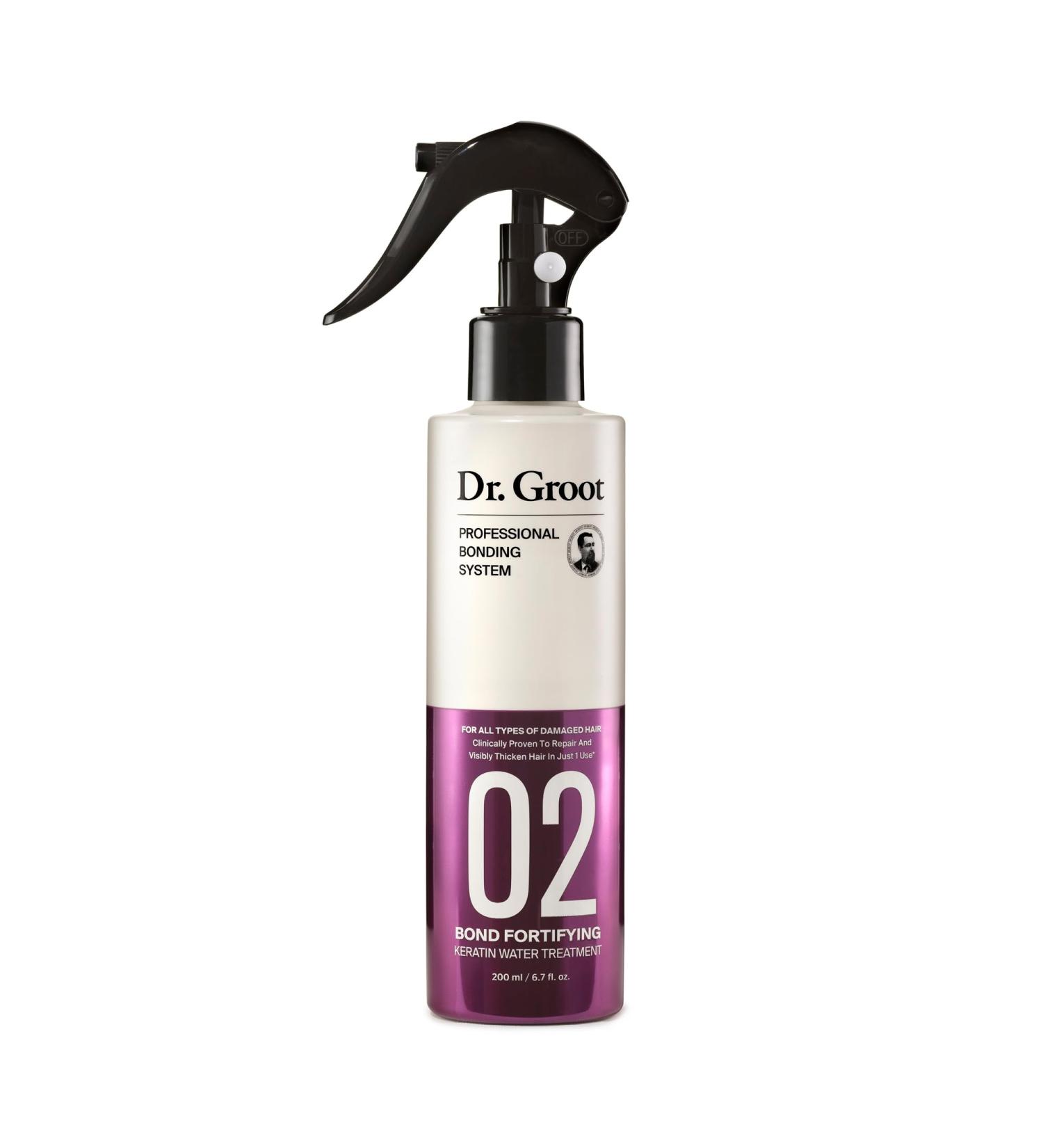Dr. Groot Bond Fortifying Keratin Treatment - Repair & Thicken Dry Thin Hair | Korean Hair Mask for Glass Hair Effect - International Shipping Available - Buy Online on GoSupps.com