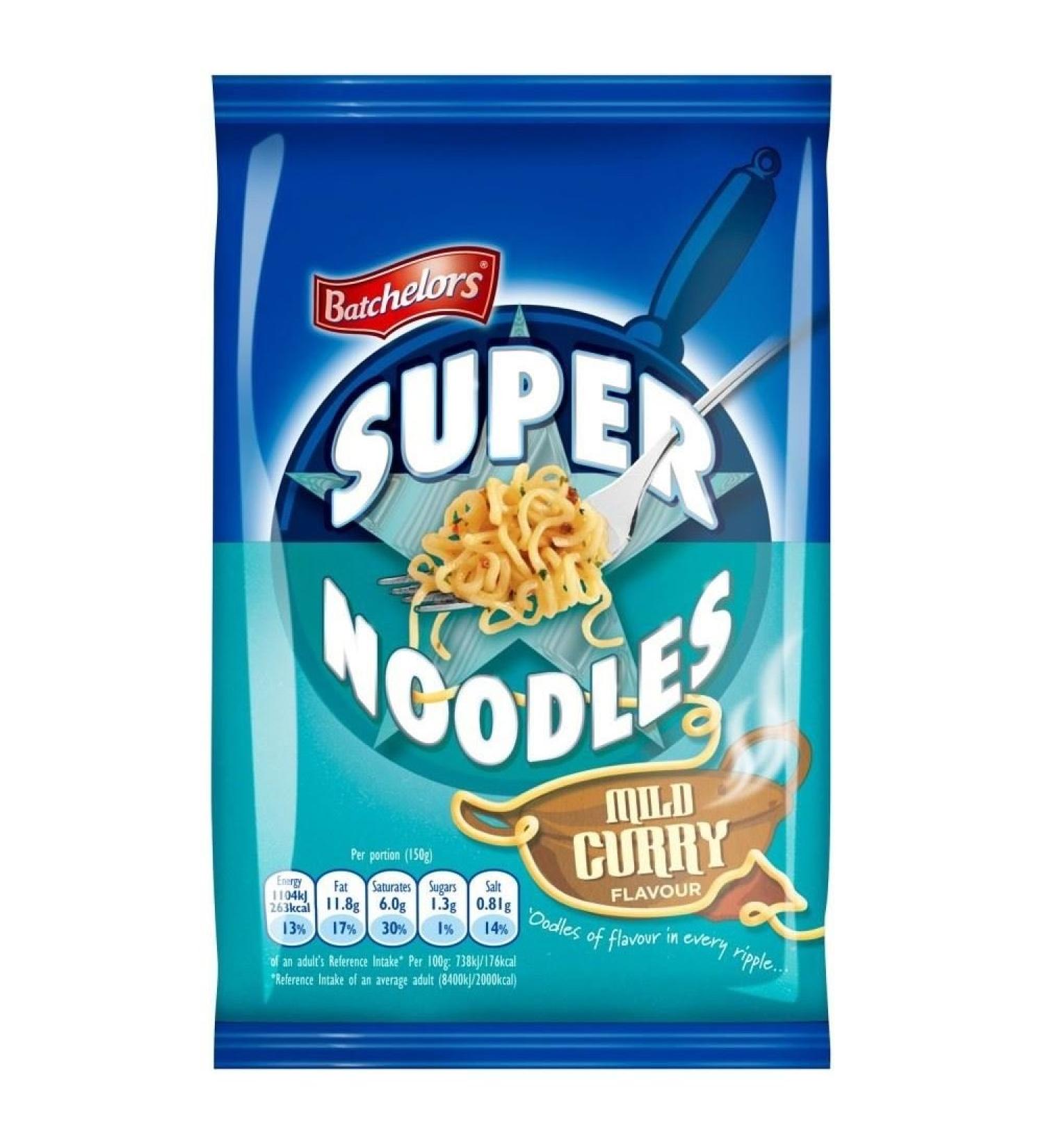 Batchelors Batchelors Super Noodles Soft Curry (100g) - Pack of 6