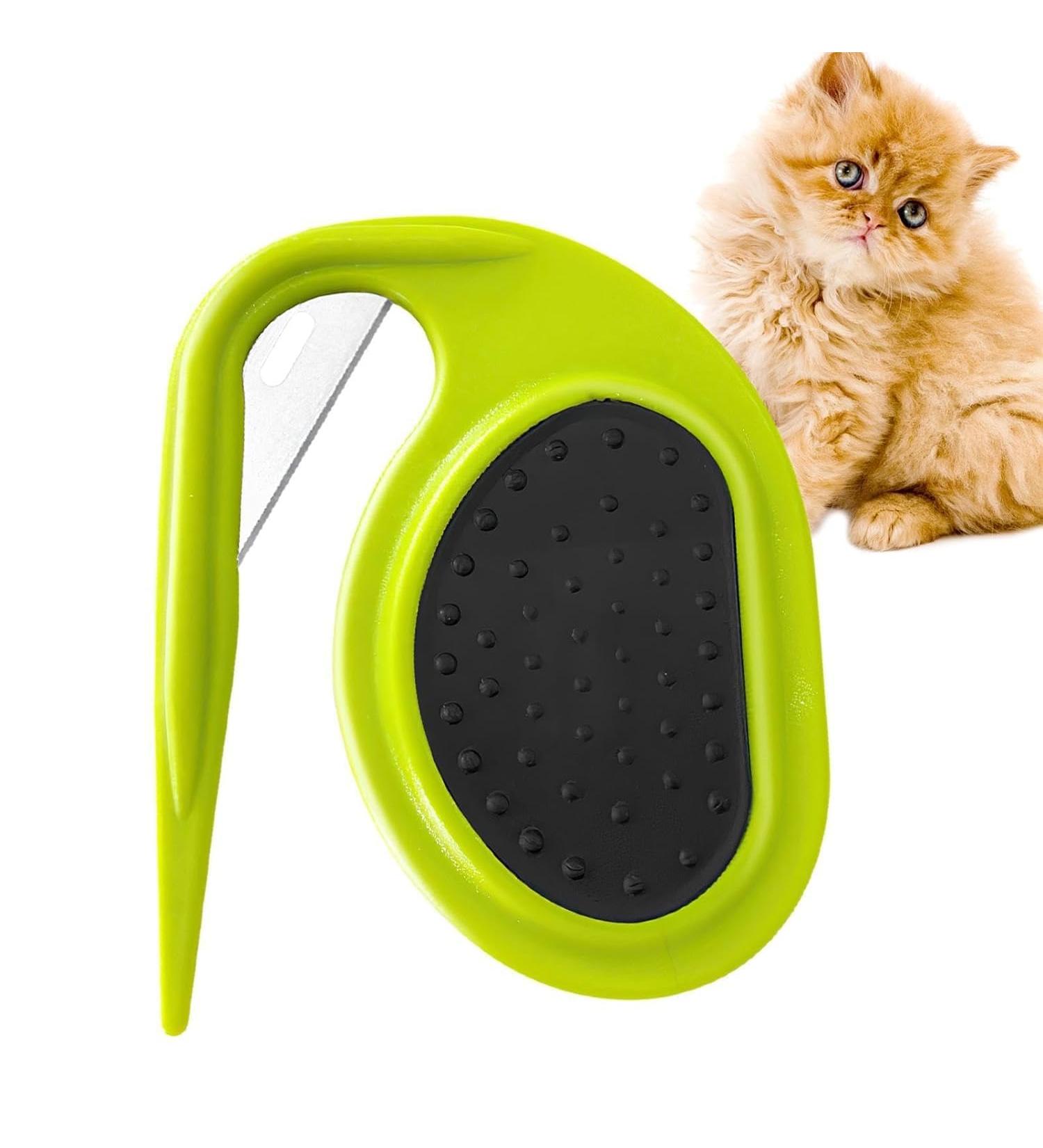 Premium Eco-Friendly Pet Knotting Comb Ideal Knitting Tool for Cats & Dogs | Effective Grooming & De-Matting Solution - Buy Online on GoSupps.com