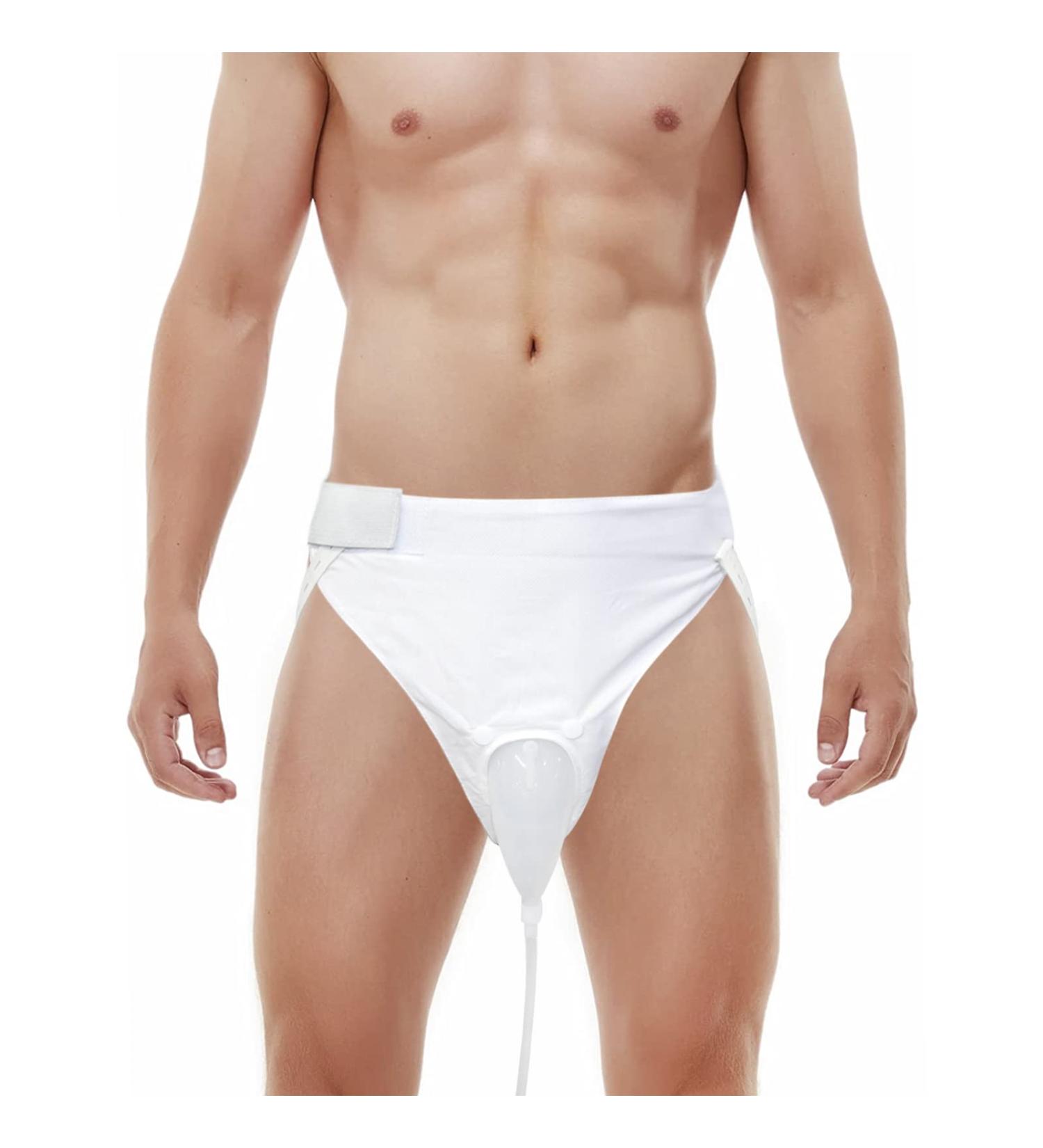 Buy Reusable Silicone Urine Collector - Wearable Catheter Bags for Men & Women | Easy to Clean Incontinence Solutions for Elderly & Bedridden - Buy Online on GoSupps.com