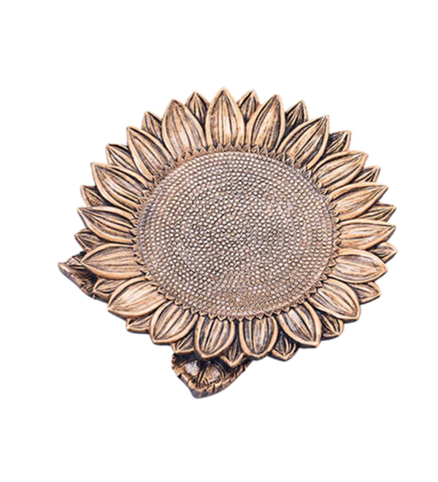 Zerodeko Plant Decor Jewelry Tray Snack Fruit Trays Jewelery Dessert Tray Dried Fruit Plate Round Jewelry Box 18*18 cm As Shown - Buy Online on GoSupps.com