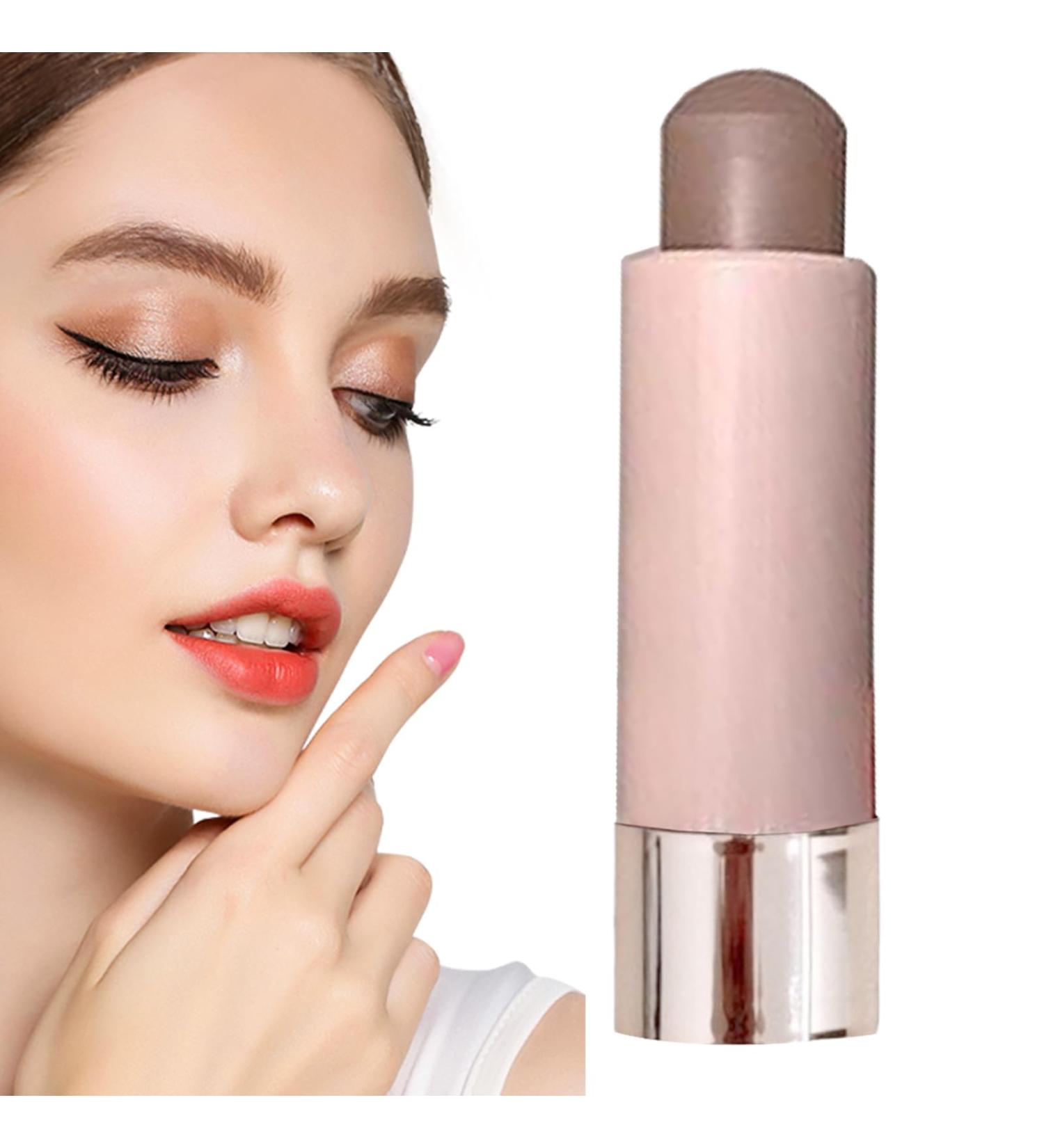 Stick de Maquillage - Bronzer visage en stick la texture cr meuse et longue tenue | Contour Cr meux en B ton | pour Femmes et Filles Mariage Plage Voyage Quotidien Maison Cendre froide - Buy Online on GoSupps.com