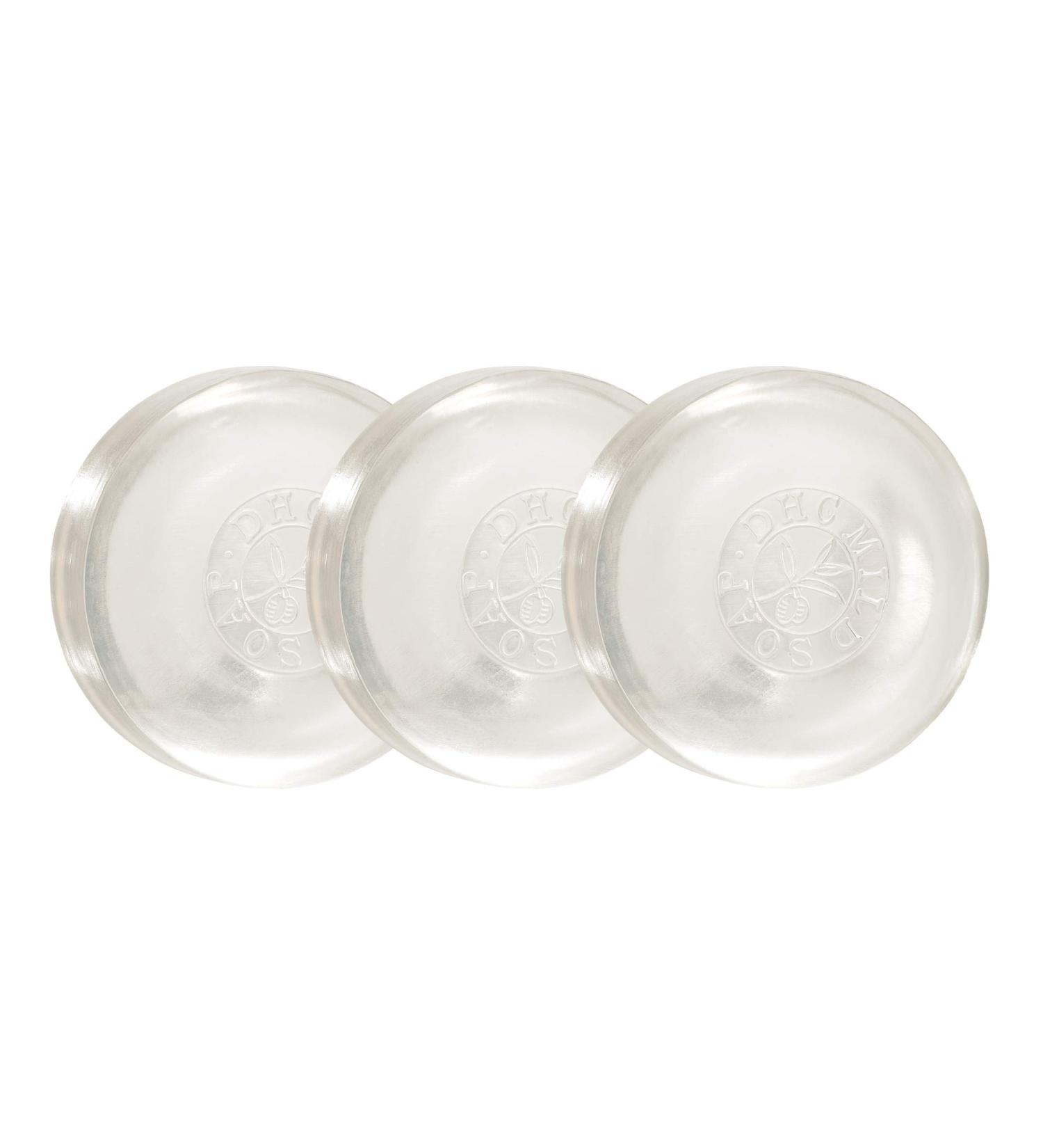 DHC Mild Soap Trio | Hydrating Facial Cleansing Bars for All Skin Types | Moisturizing Creamy Foam Lather - 3.1 oz - Buy Online on GoSupps.com