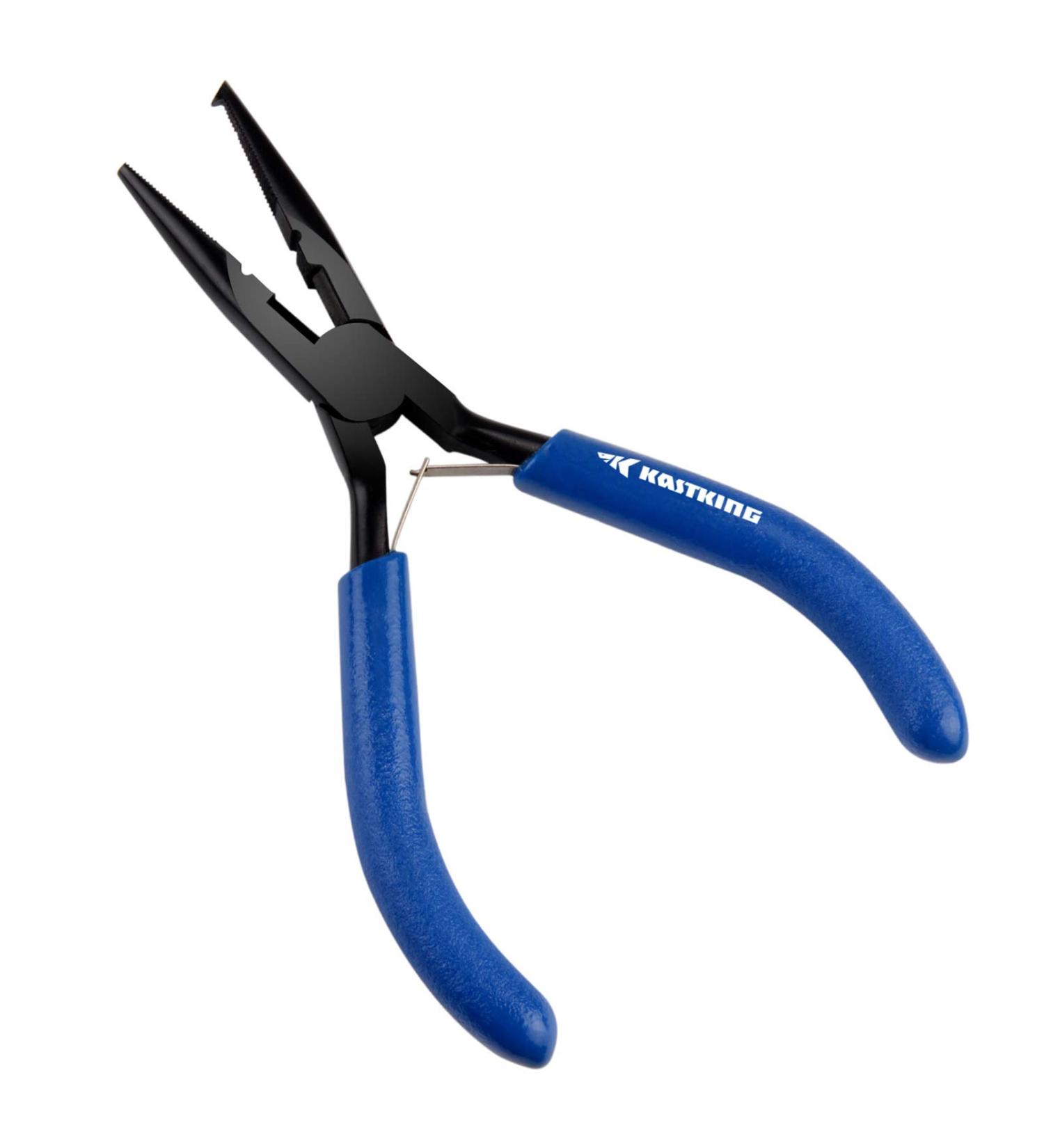 KastKing Intimidator Fishing Pliers  Corrosion Resistant Teflon Coated Fishing Tools  Tungsten Carbide Cutters  Saltwater Resistant Fishing Gear A:5" Split Ring Nose - Buy Online on GoSupps.com