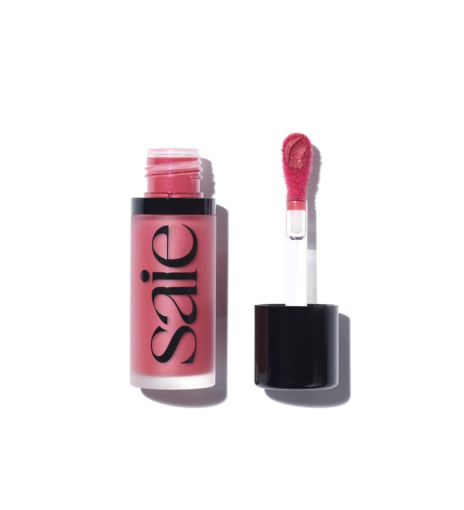 Saie Dew Blush - Cream Gel Cheek Tint for Dewy Glow - Doe Foot Wand Applicator - Dreamy (0.40 oz) - Buy Online on GoSupps.com