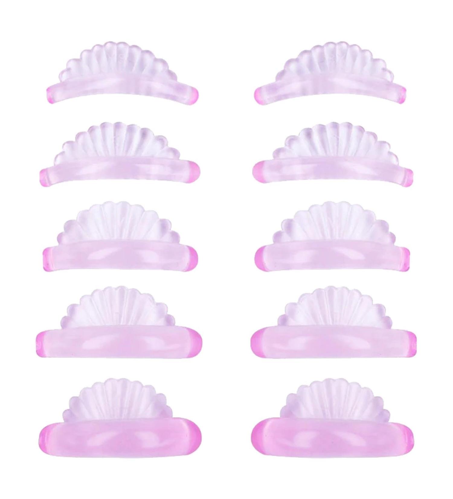 Eoixuqba Lash Lift Pads | Lash Lift Curler Pad 5 Pair Reusable Soft Eyelash Separator Tool for Curls Eyelash Lifting Balm Lifter Roller - Buy Online on GoSupps.com